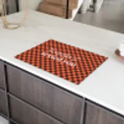 Tequila texted you - Glas - Vierkanten - Oranje Inductie beschermer vinyl 3mm klein -sfeer8