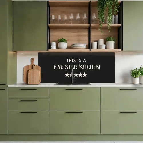 This is a five star kitchen keuken achterwand 2 middel -sfeer3