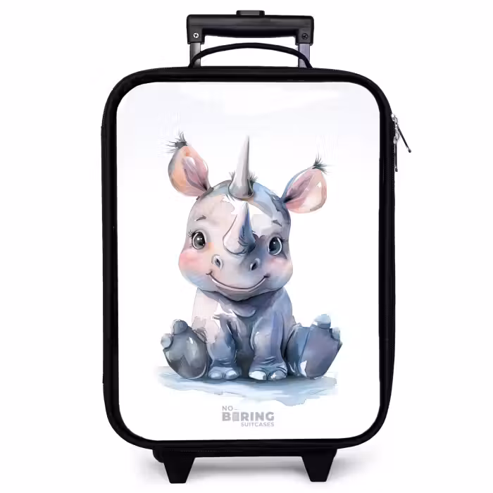 Kinderkoffer - Baby neushoorn