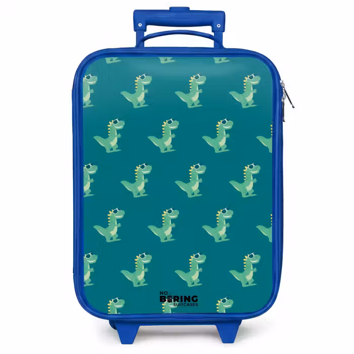 Kinderkoffer blauw - Tyranosaurus specs