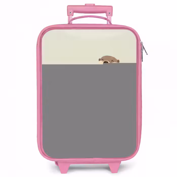 Kinderkoffer - Roze - Otter - Strandbal - Water
