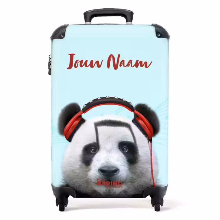Koffer met naam - Kees de Panda