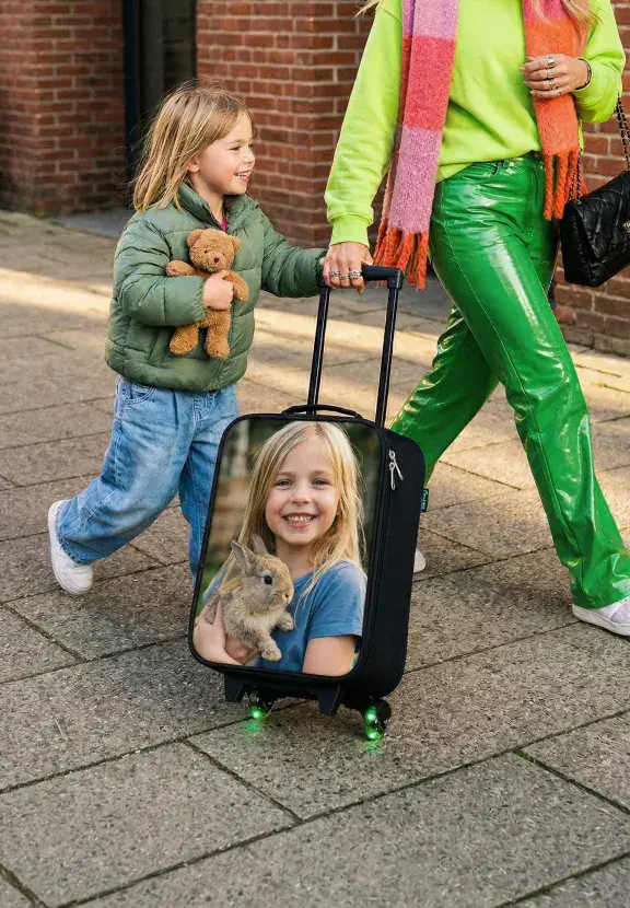 <h2>Je foto gaat mee op reis! </h2>