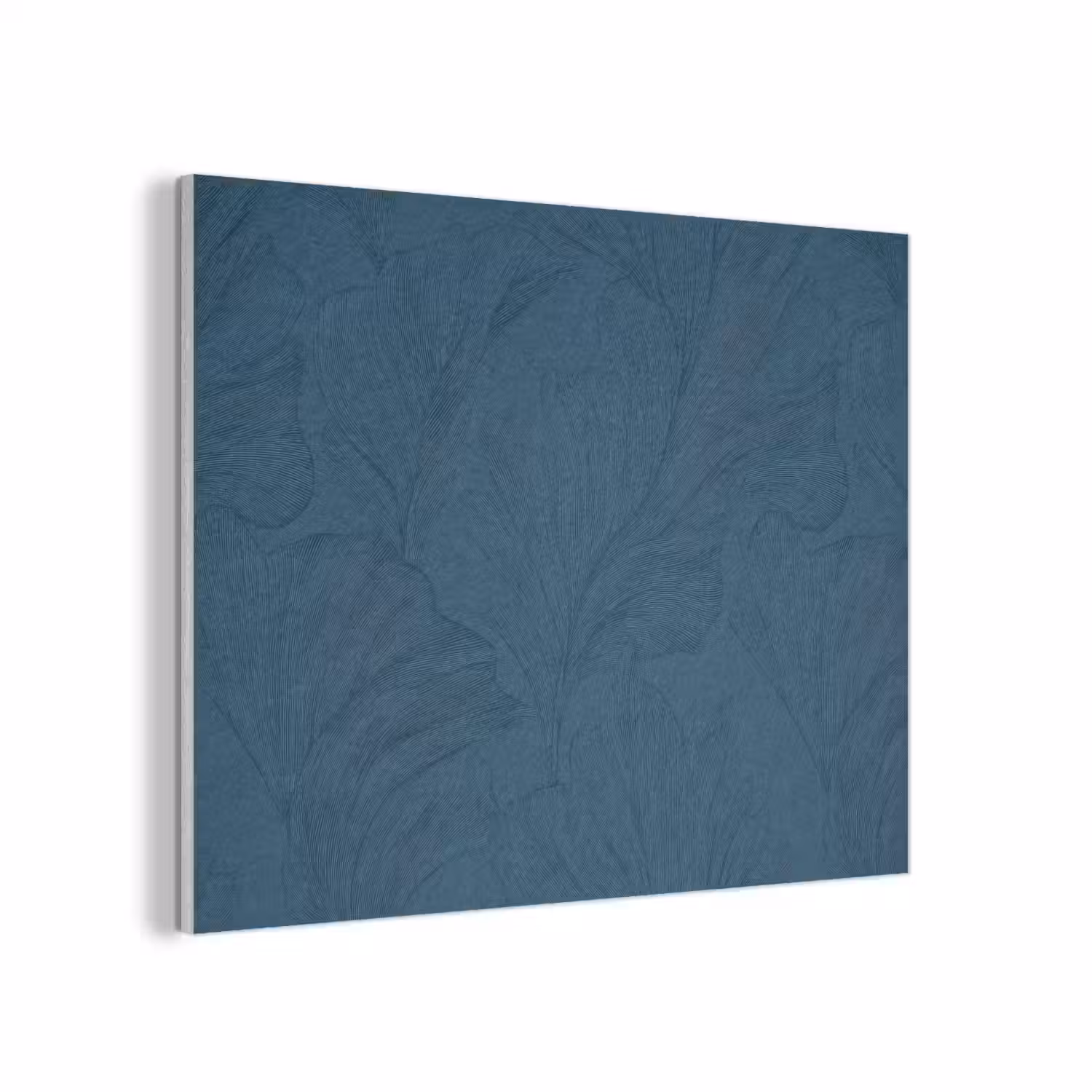 Abstract - Patroon - Donkerblauw - Elegant PET vilt klein 837 -3d