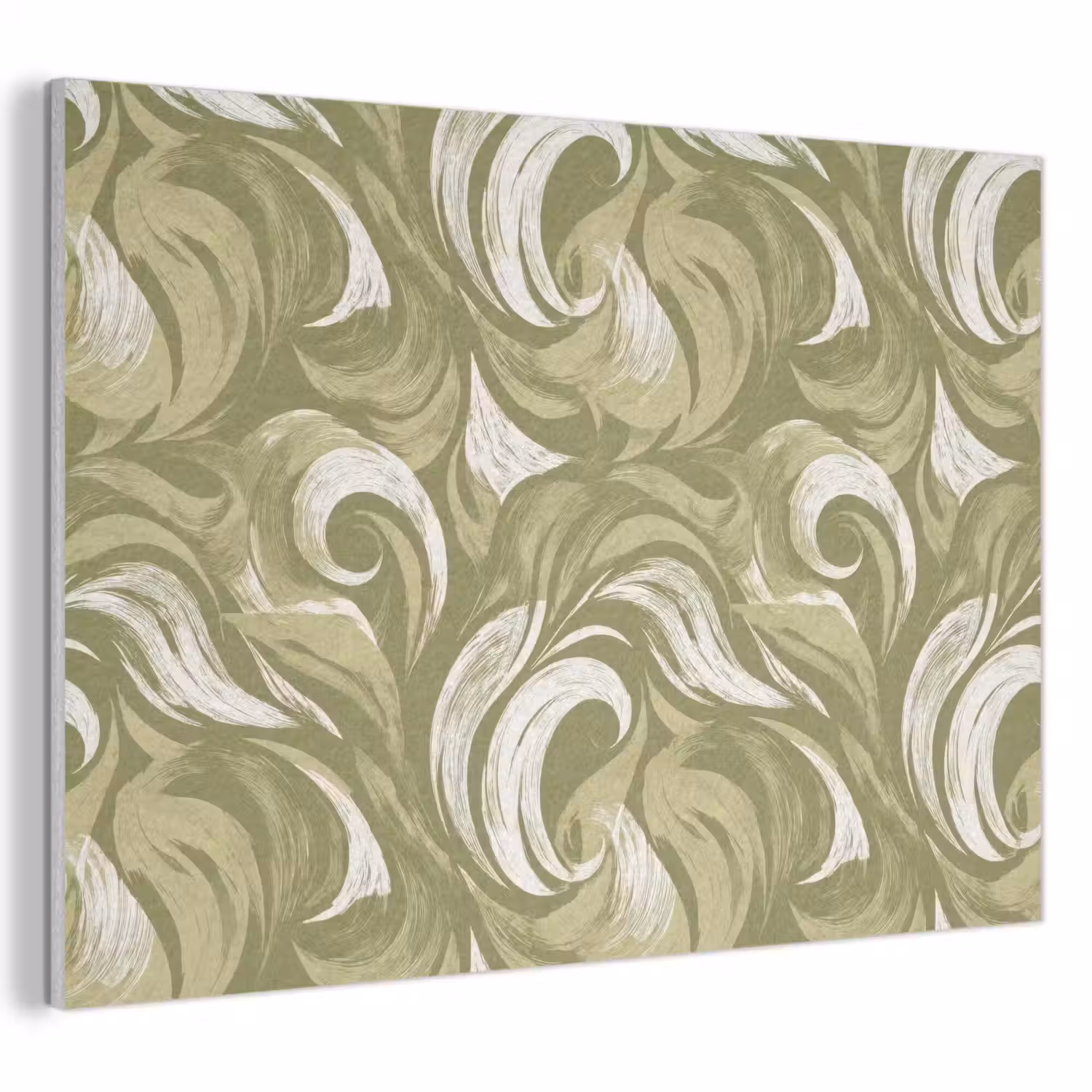 Abstract - Textuur - Groen PET vilt klein 837 -3d