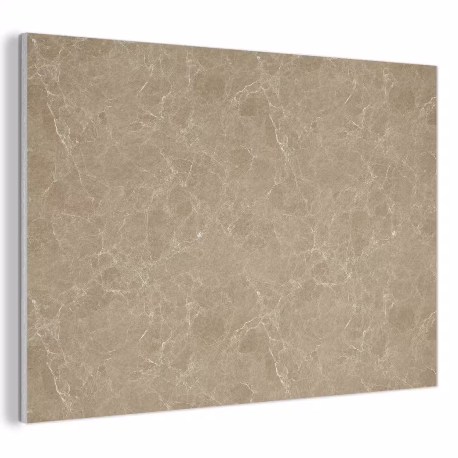 Beige - Marmer - Witte aders PET vilt klein 837 -3d