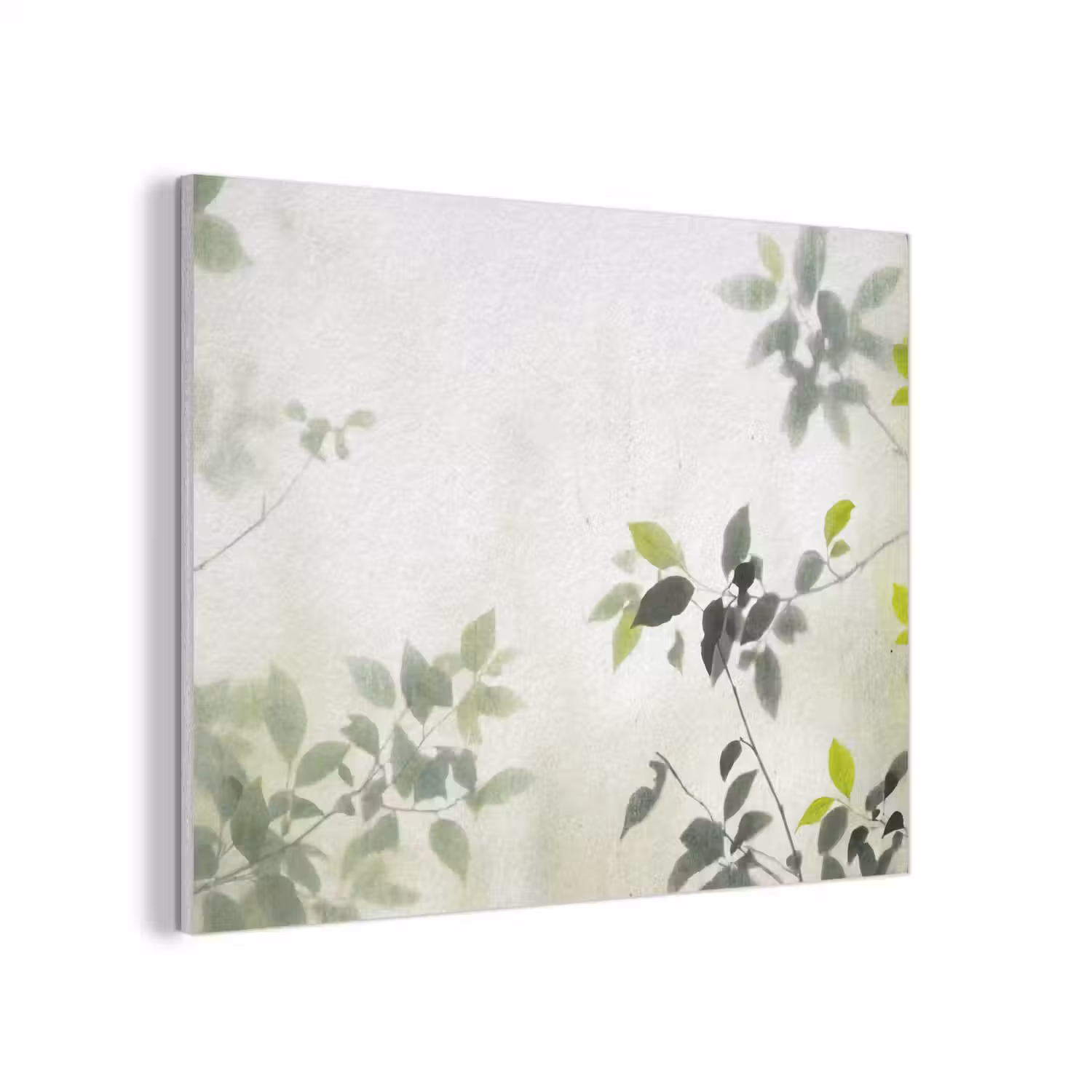 Blad - Schaduw - Natuur - Abstract - Groen PET vilt klein -3d