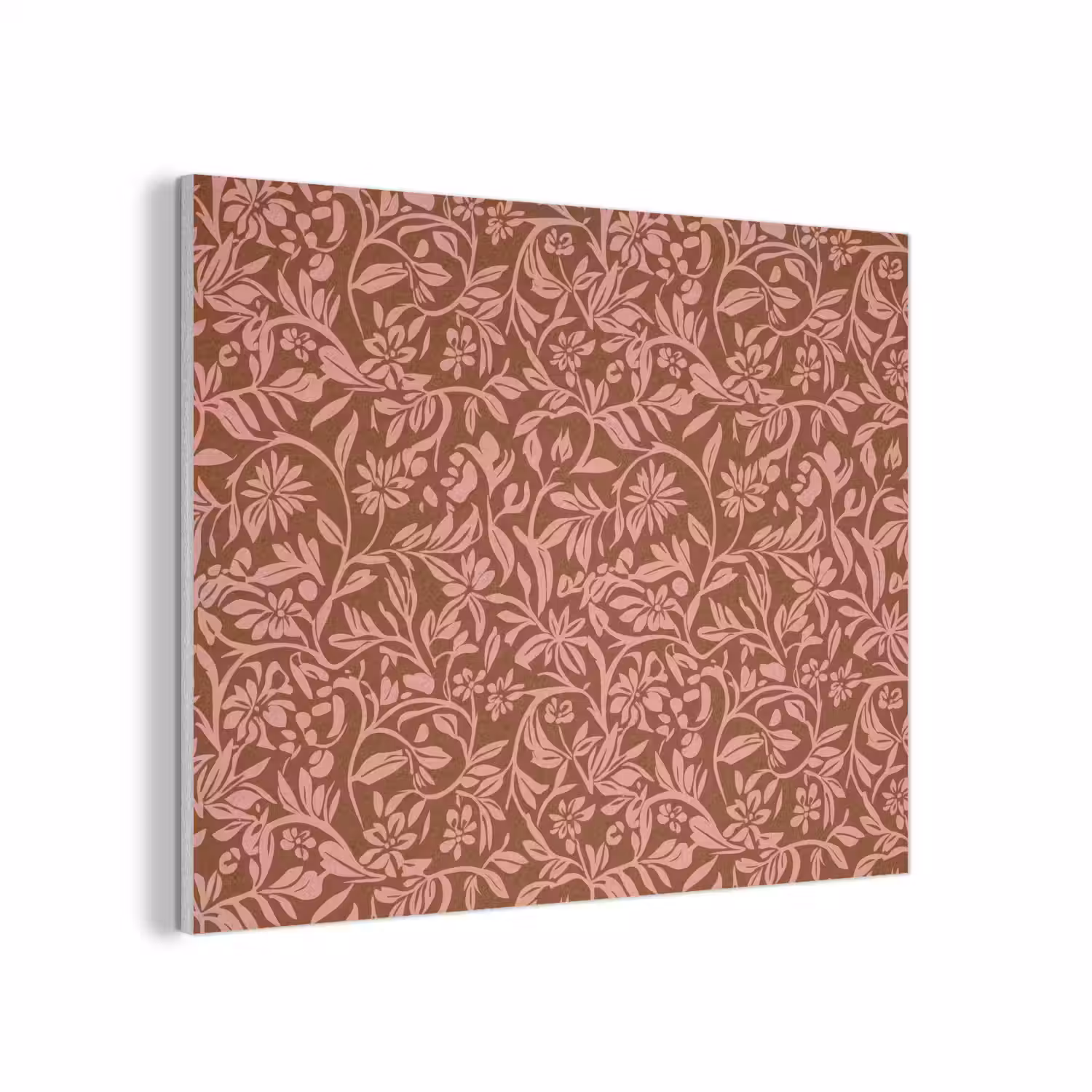 Bloemen - Print - Roze PET vilt klein 837 -3d
