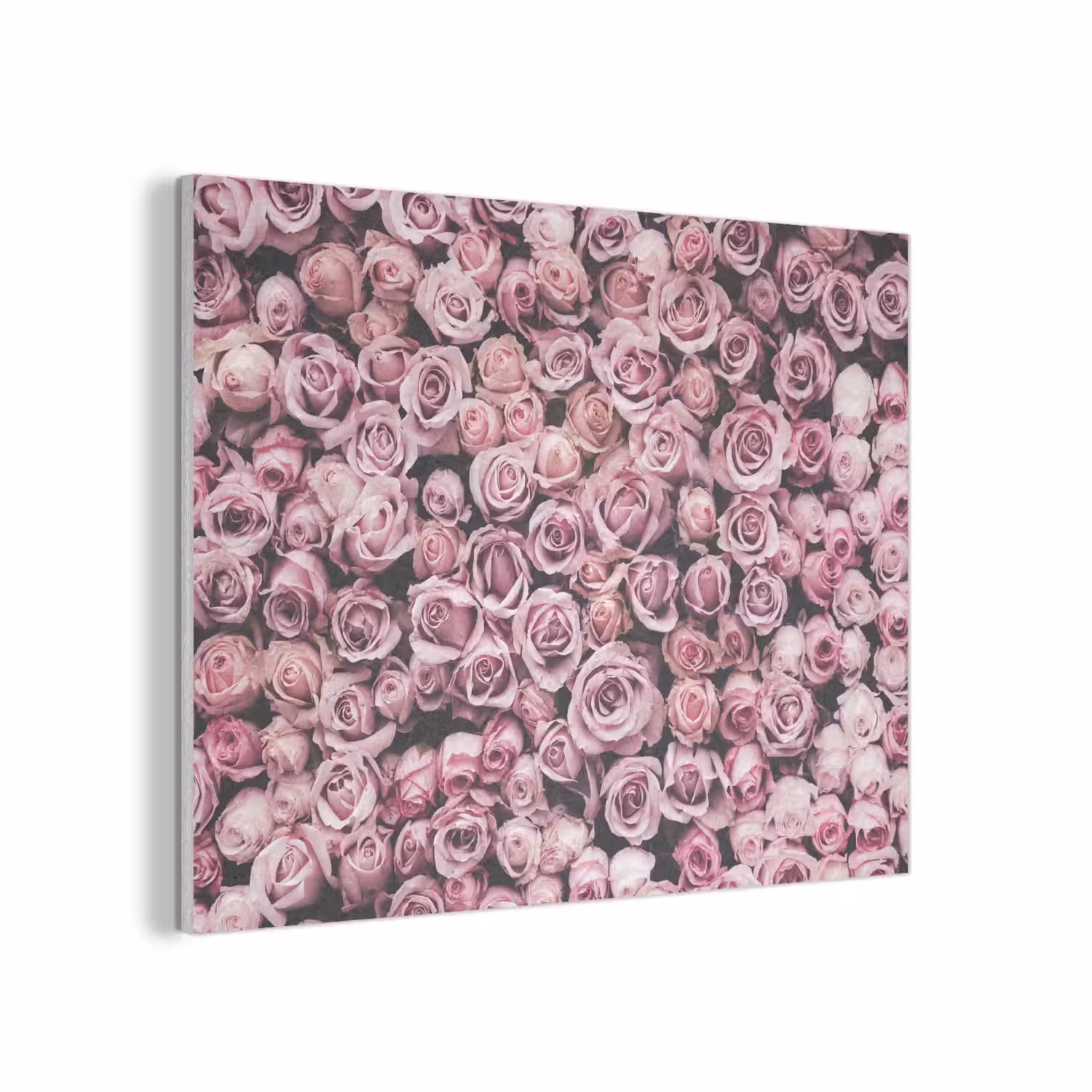 Bloemen - Rozen - Natuur - Roze - Botanisch PET vilt klein -3d