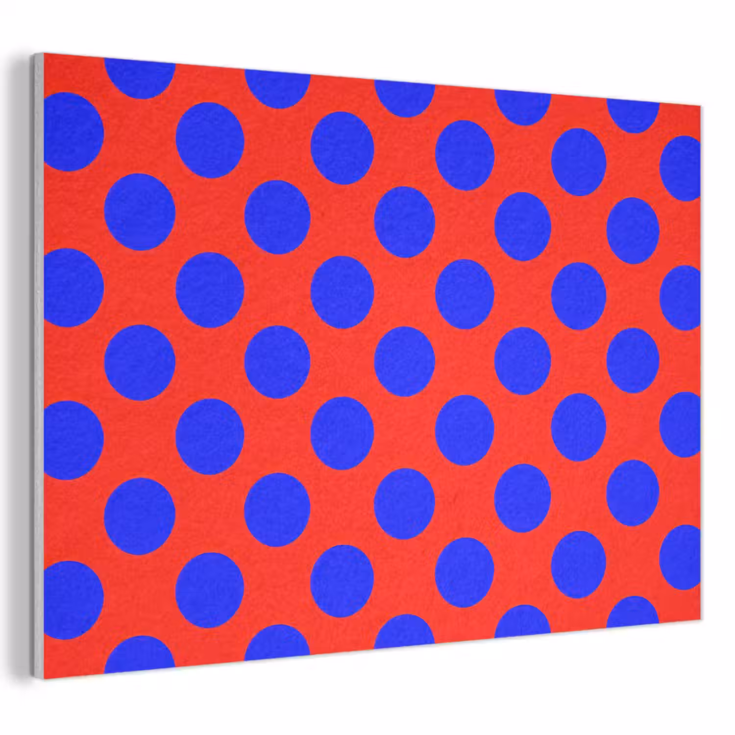 Dots - Klassiek - Rood PET vilt klein 837 -3d