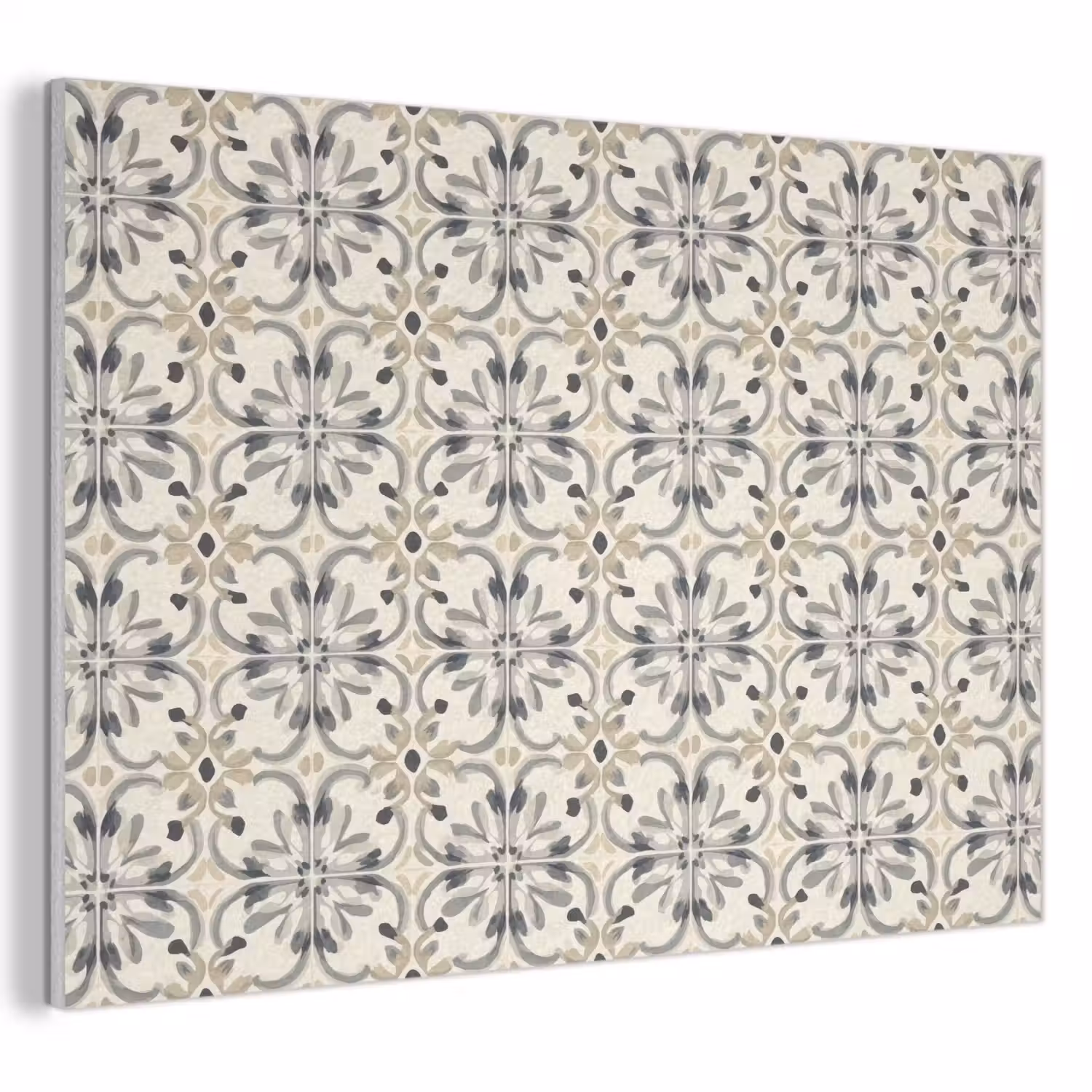 Floraal - Patroon - Kleurrijk PET vilt klein 837 -3d