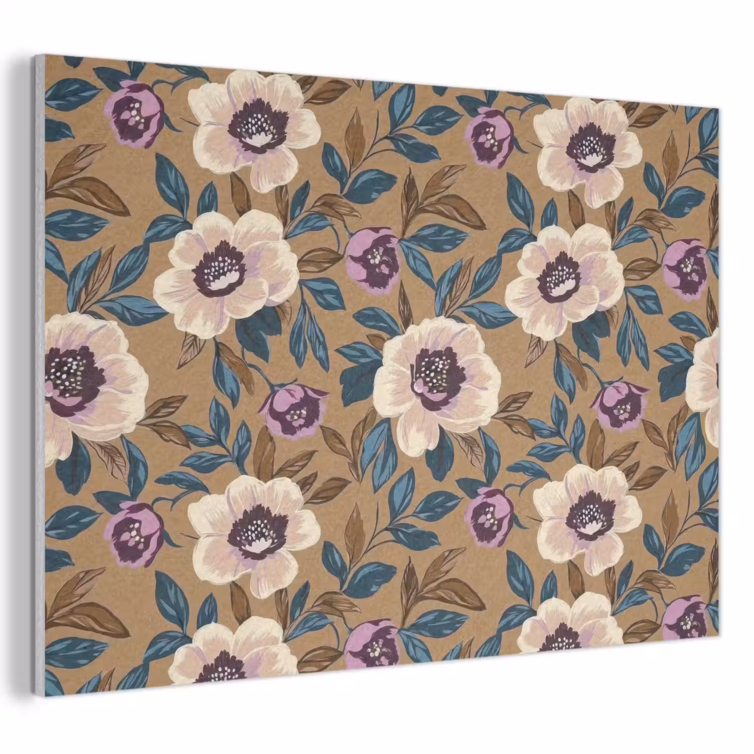 Floraal - Stilleven - Kleurrijk PET vilt klein 837 -3d