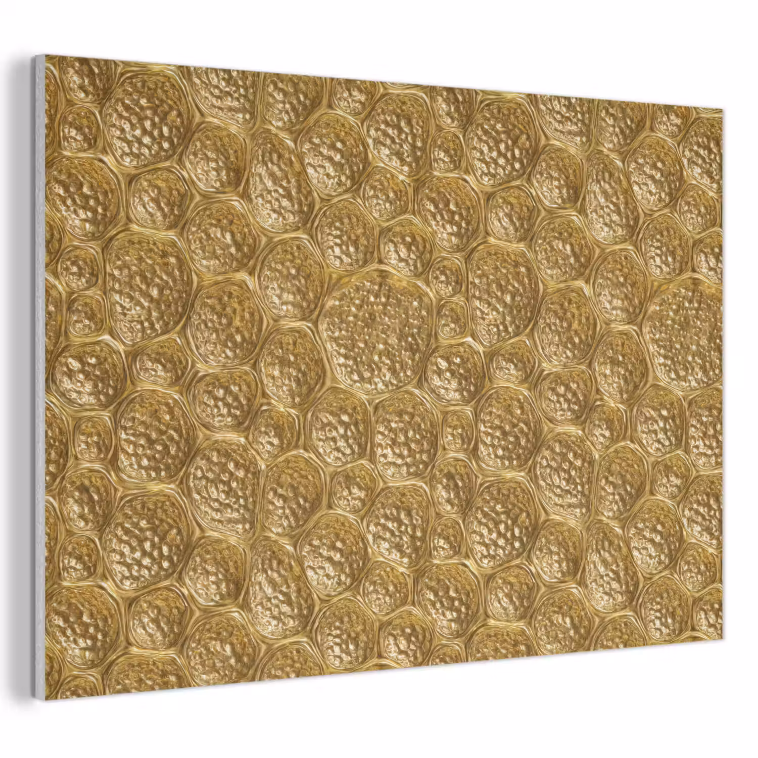 Gehamerd - Mozaïek - Antiek - Goud PET vilt klein 837 -3d