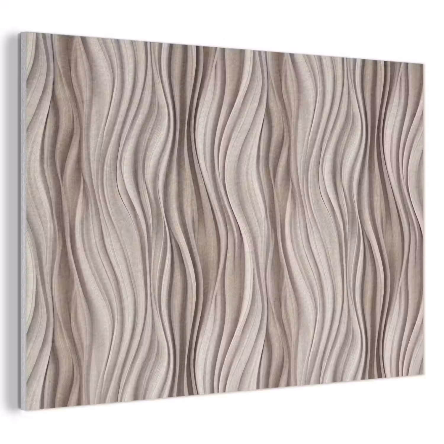 Golven - 3D - Crème PET vilt klein 837 -3d