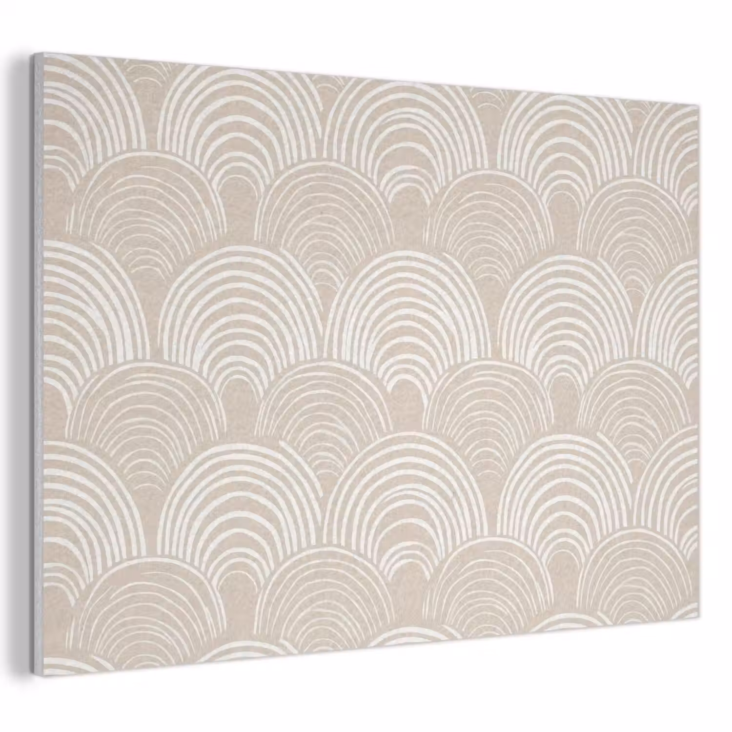 Golven - Structuur - Beige PET vilt klein 837 -3d