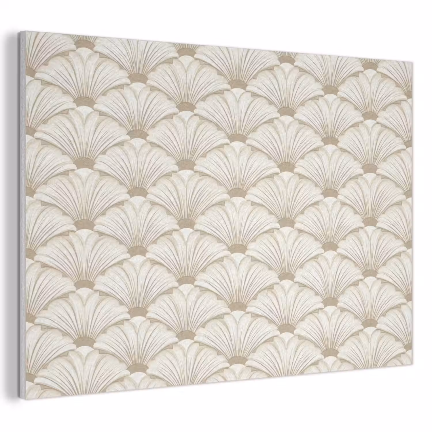 Klassiek - Art - Beige PET vilt klein 837 -3d