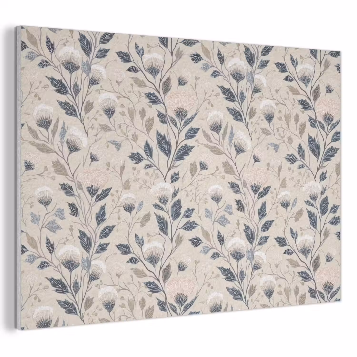 Klassiek - Botanisch - Kleurrijk PET vilt klein 837 -3d