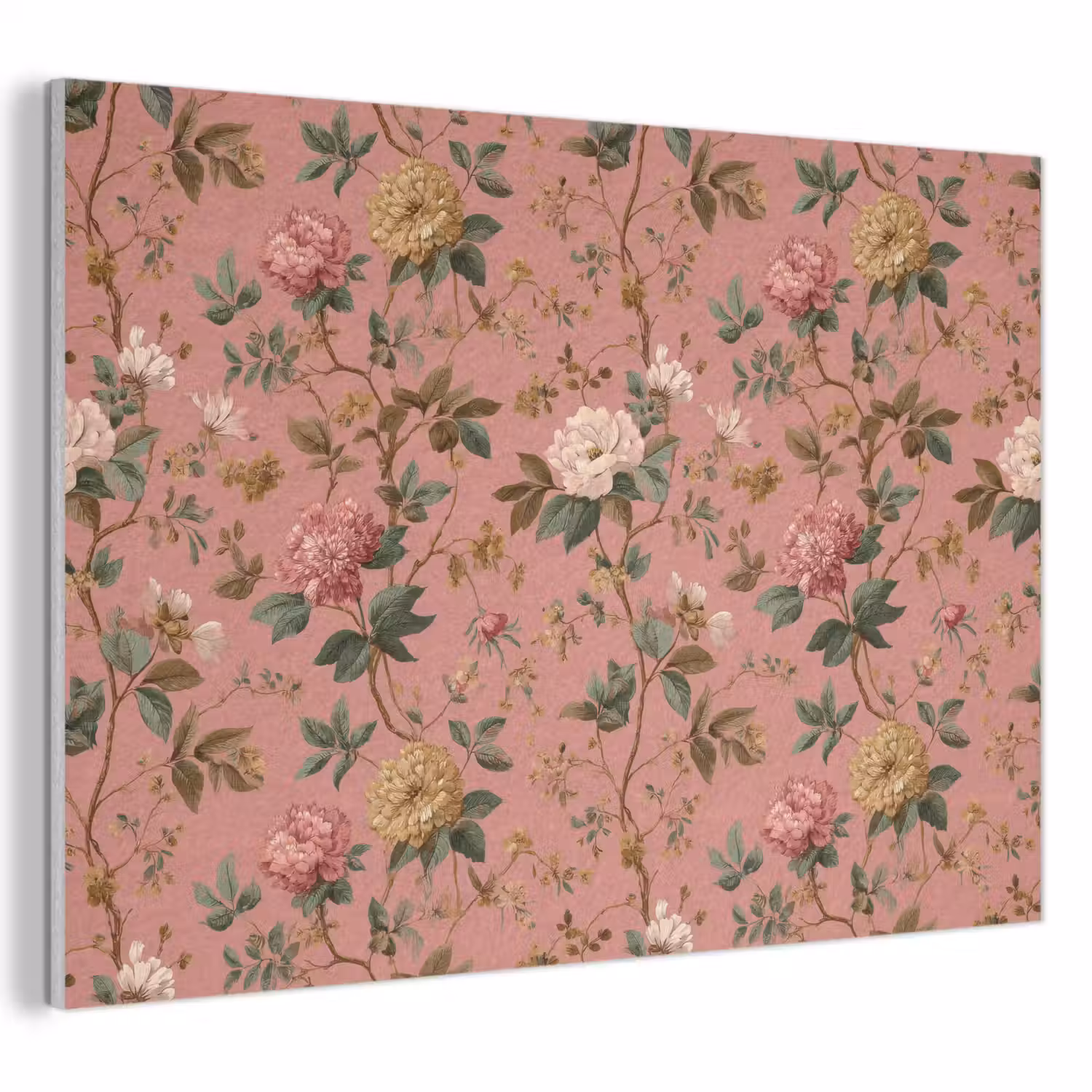 Klassiek - Botanisch - Roze PET vilt klein 837 -3d