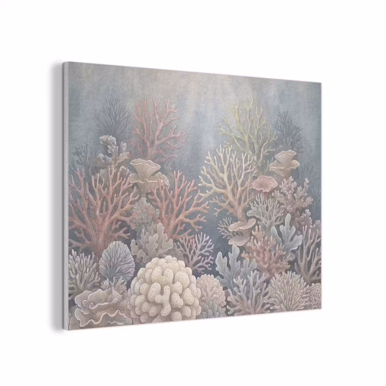 Koraal - Zeeleven - Onderwater - Illustratie - Natuur PET vilt klein -3d