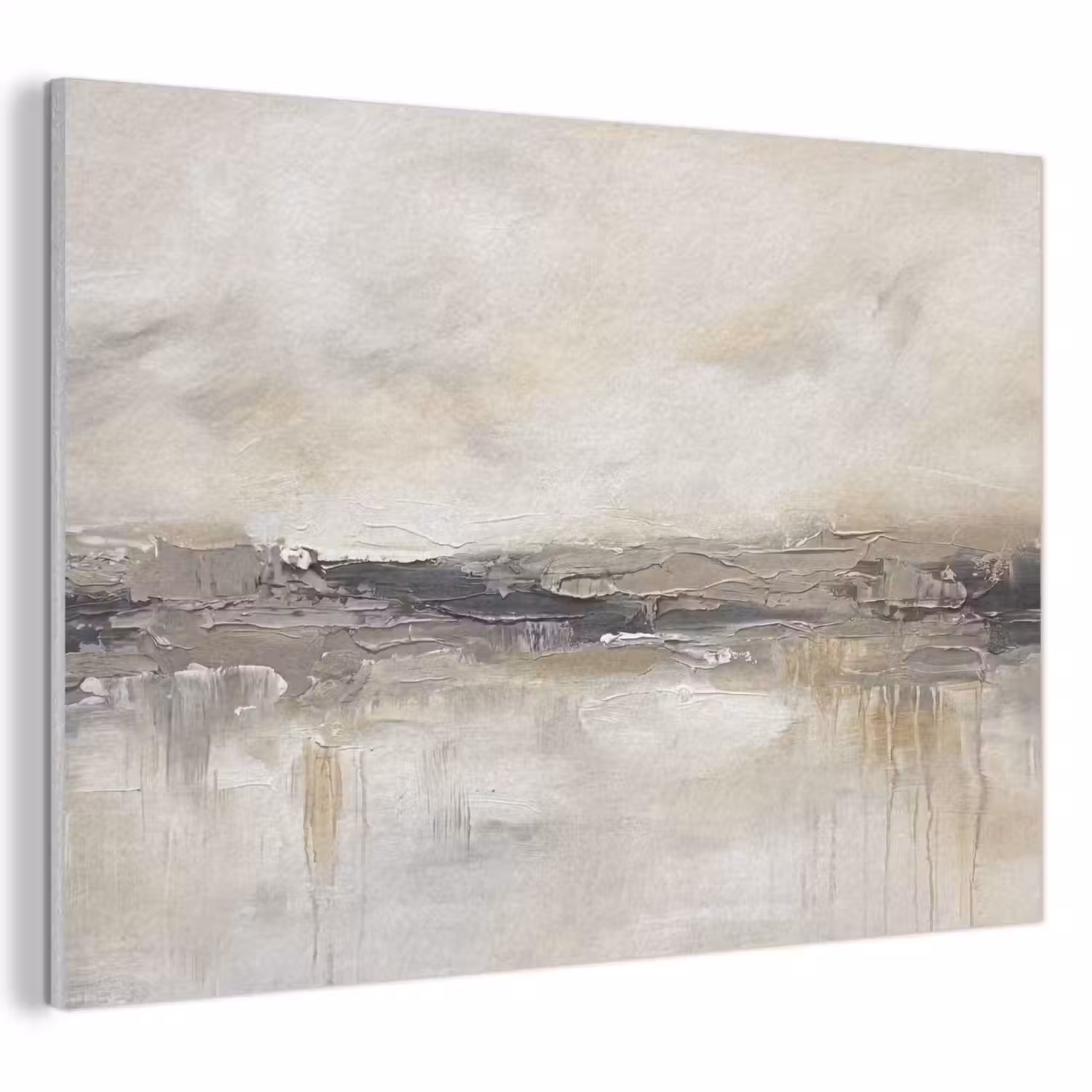 Landschap - Horizon - Natuur - Abstract - Neutraal PET vilt klein -3d