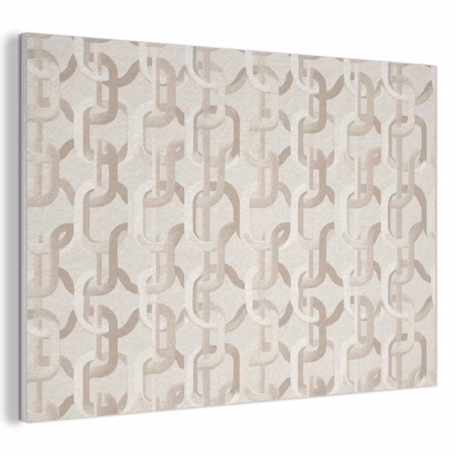 Motief - Abstract - Beige PET vilt klein 837 -3d
