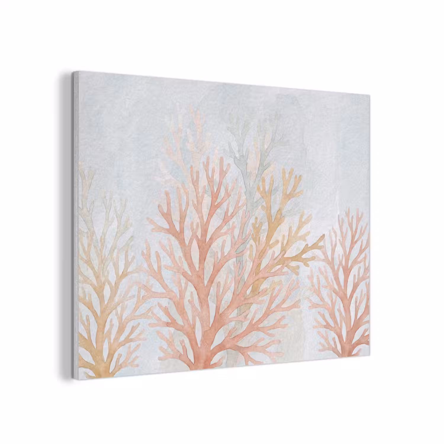 Natuur - Abstract - Aquarel - Organisch - Warm PET vilt klein -3d
