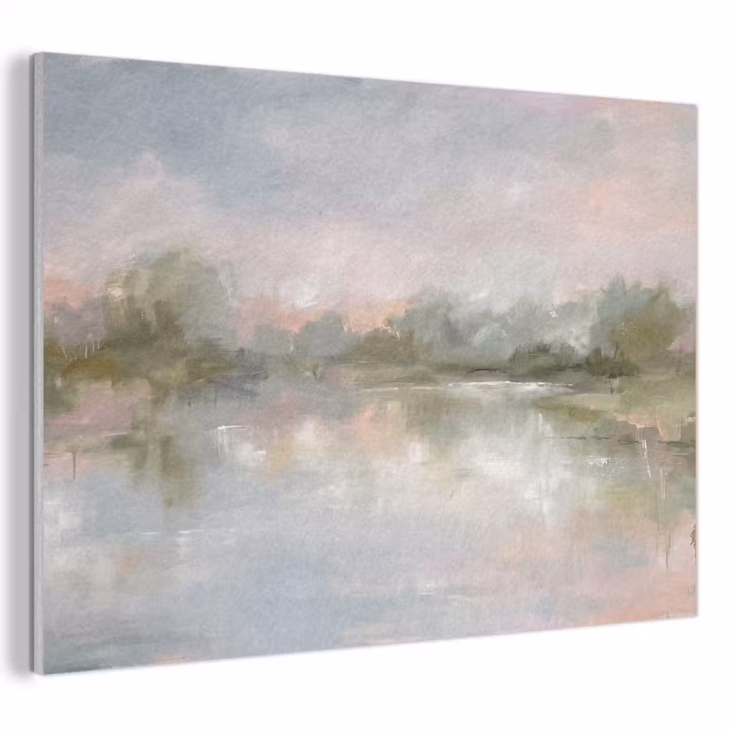 Natuur - Landschap - Abstract - Water - Groen PET vilt klein -3d