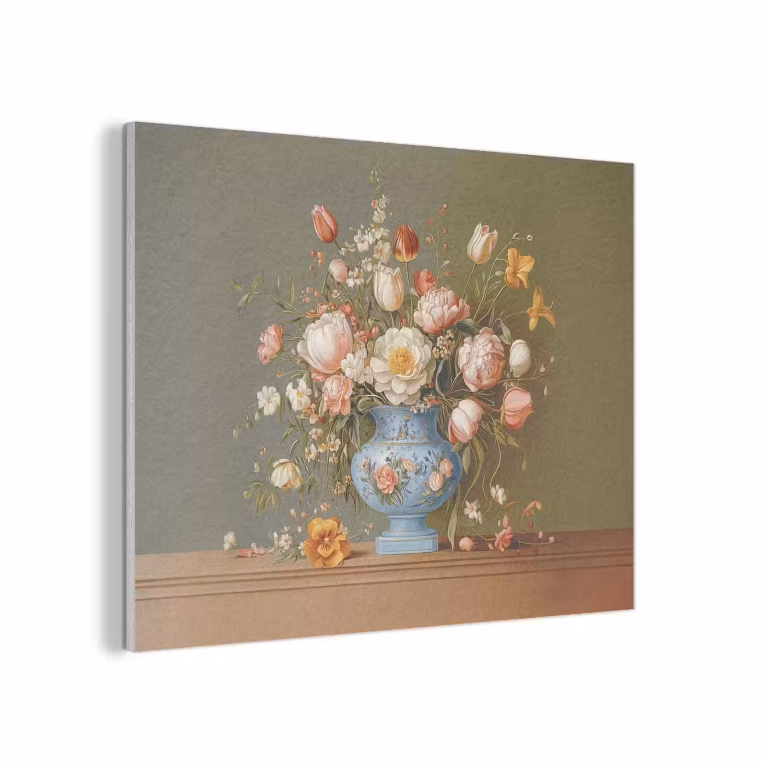 Neutral - Bloemen - Boeket - Vaas PET vilt klein -3d