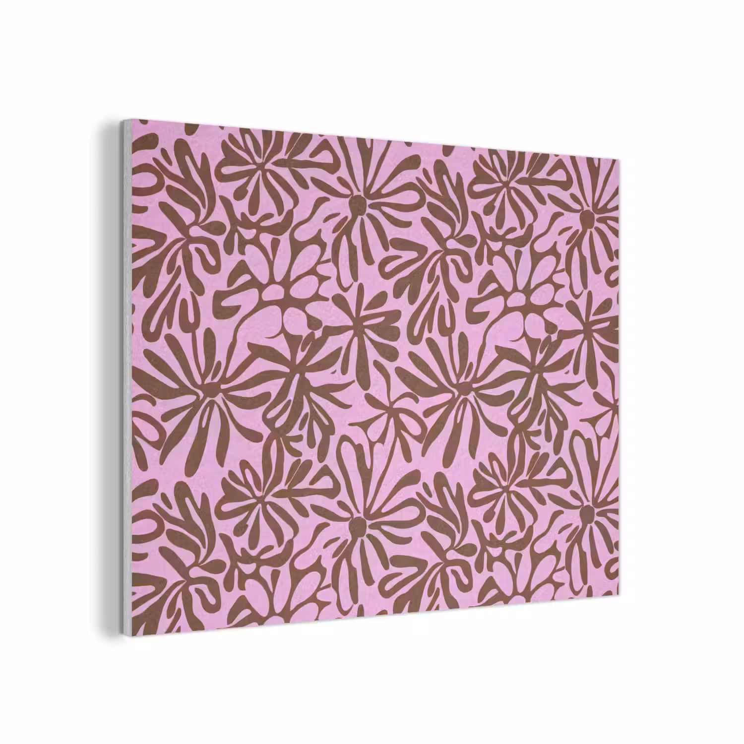 Organisch - Patroon - Roze PET vilt klein 837 -3d