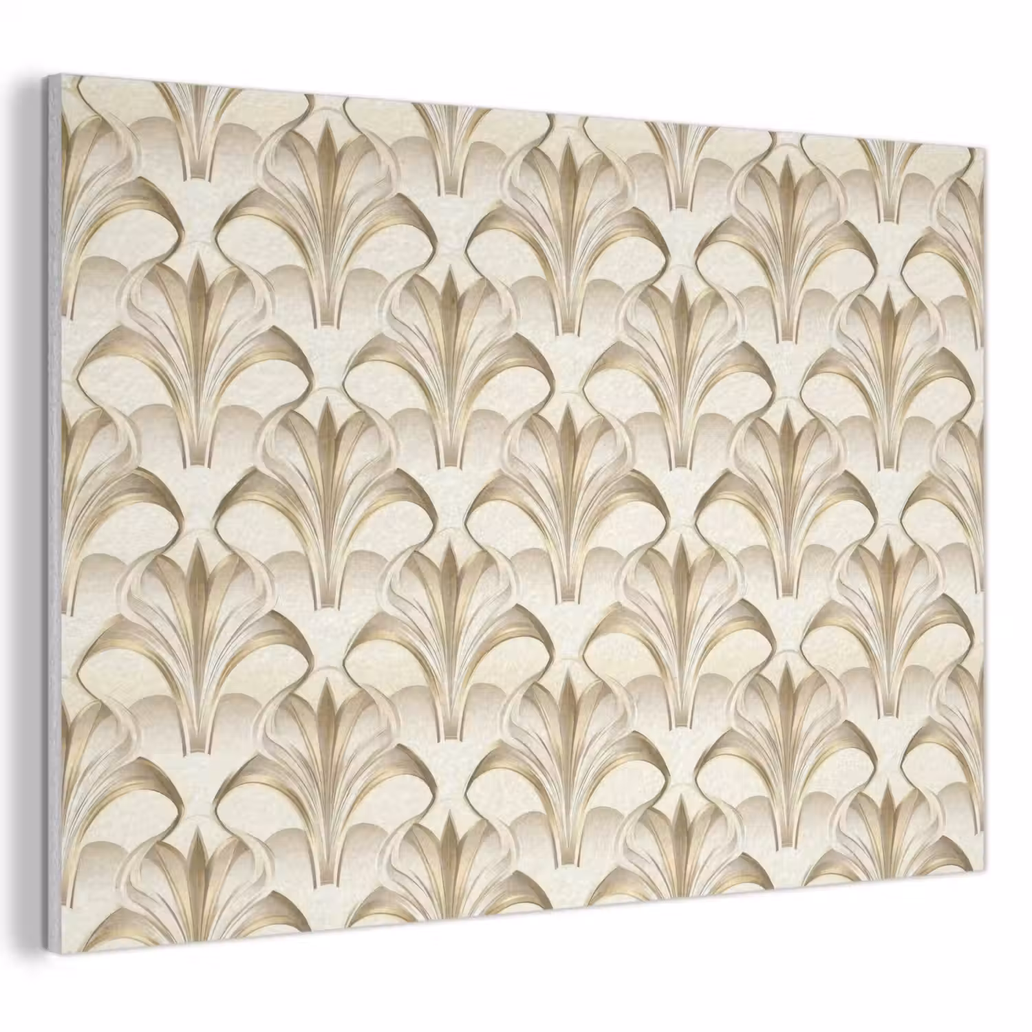Ornament - Barok - Goud PET vilt klein 837 -3d