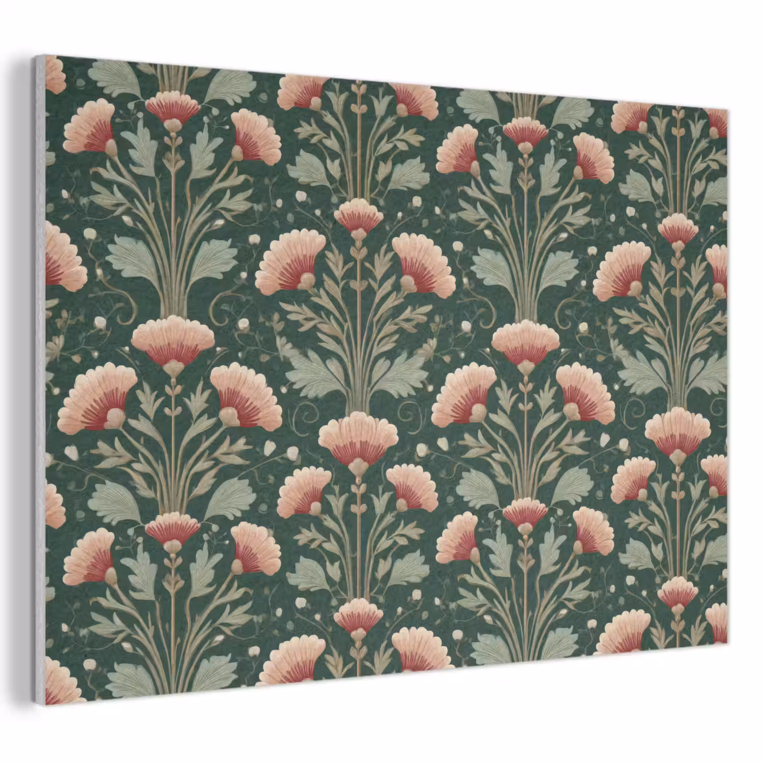 Patroon - Botanisch - Kleurrijk PET vilt klein 837 -3d
