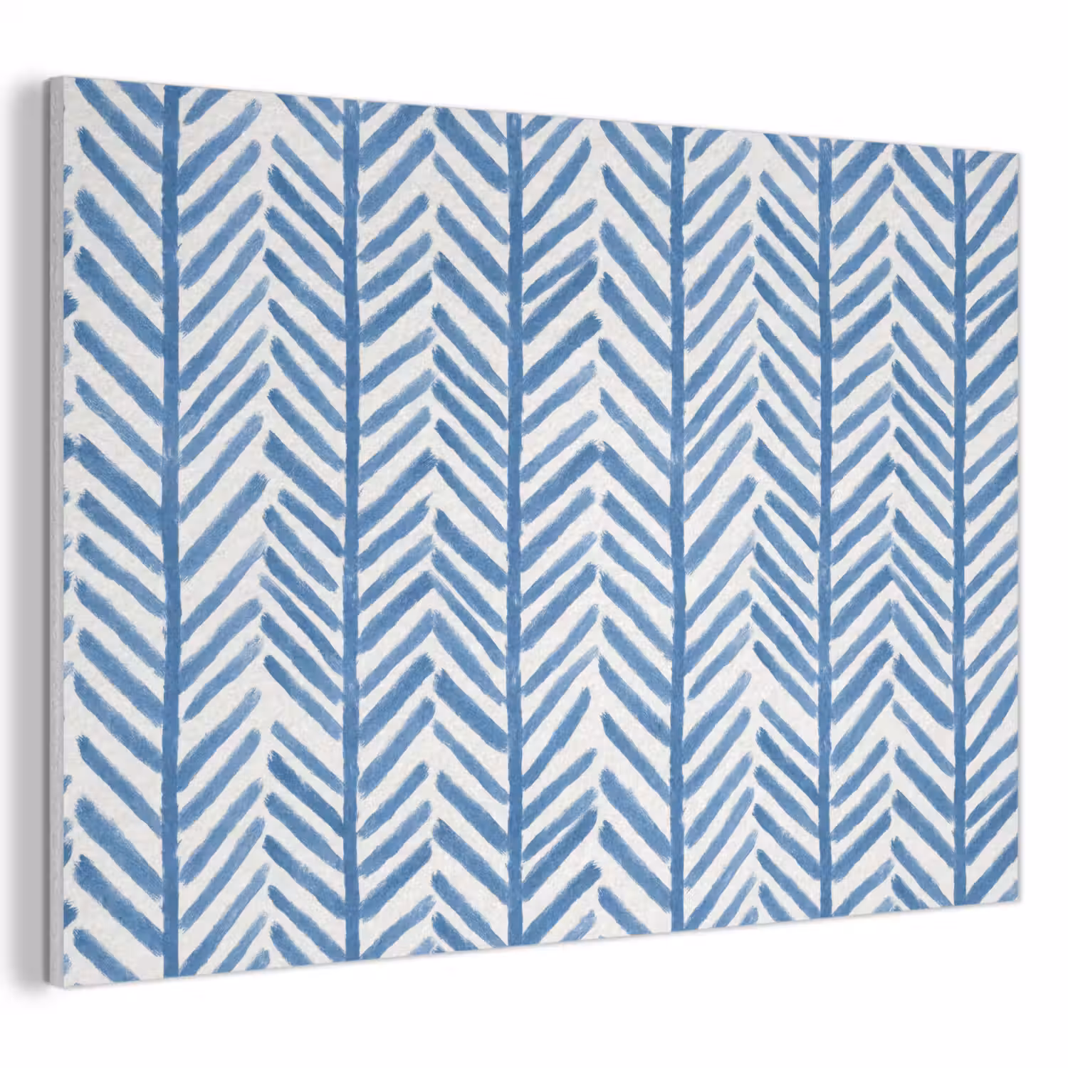Patroon - Streep - Blauw PET vilt klein 837 -3d
