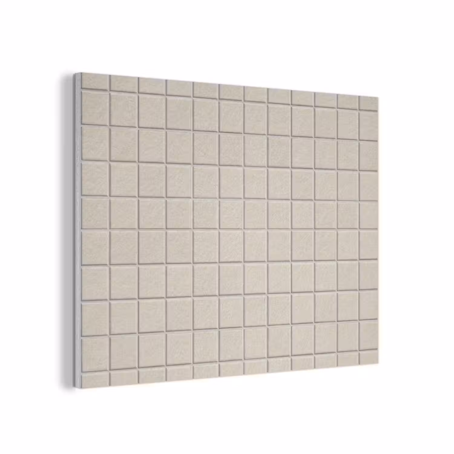 Patroon - Tegels - Taupe PET vilt klein 837 -3d