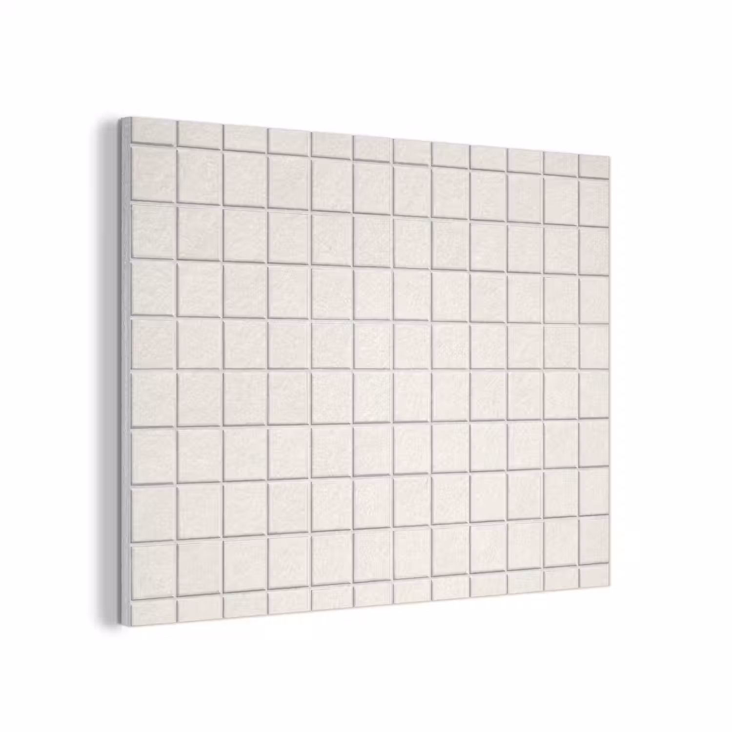 Patroon - Tegels - Wit PET vilt klein 837 -3d