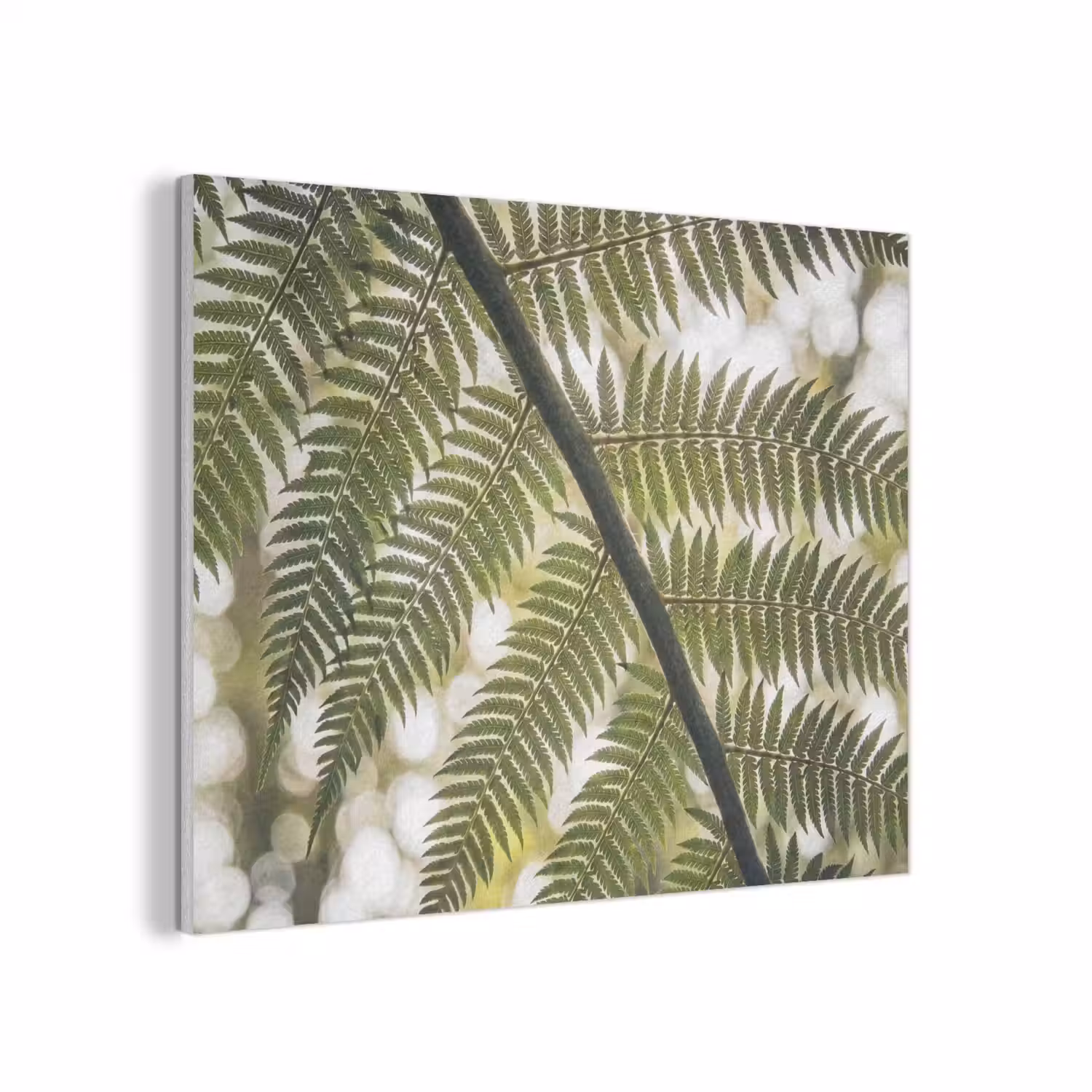 Plant - Blad - Natuur - Groen - Detail PET vilt klein -3d