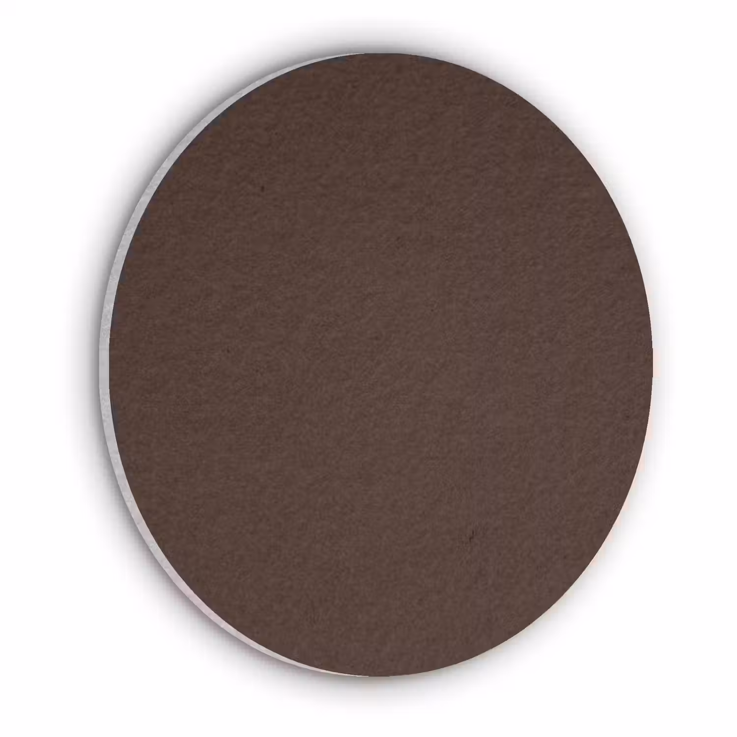 Dark - Chocolate - Bruin Akoestische PET Vilt - Rond klein 838 -3d
