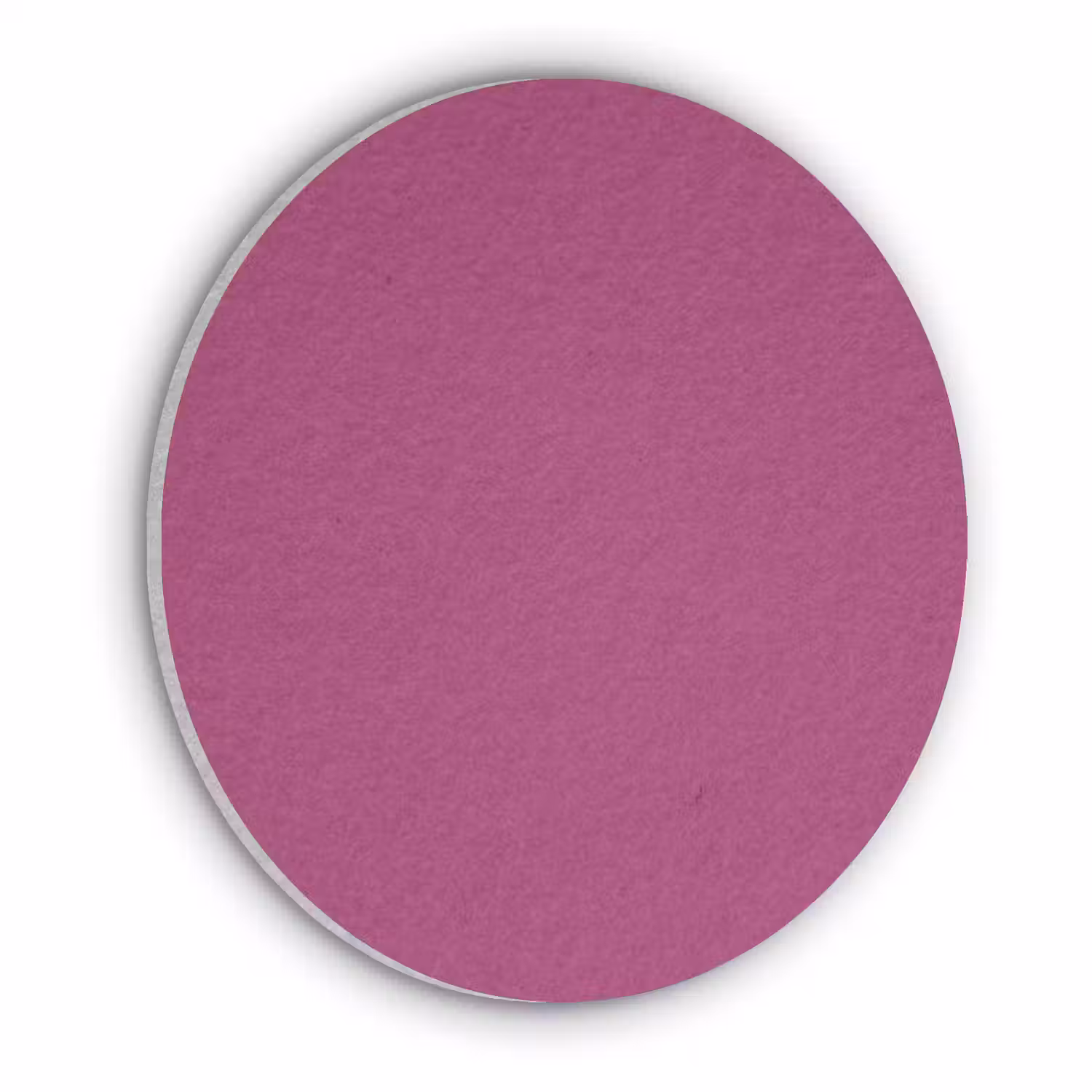 Deep - Magenta - Paars Akoestische PET Vilt - Rond klein 838 -3d