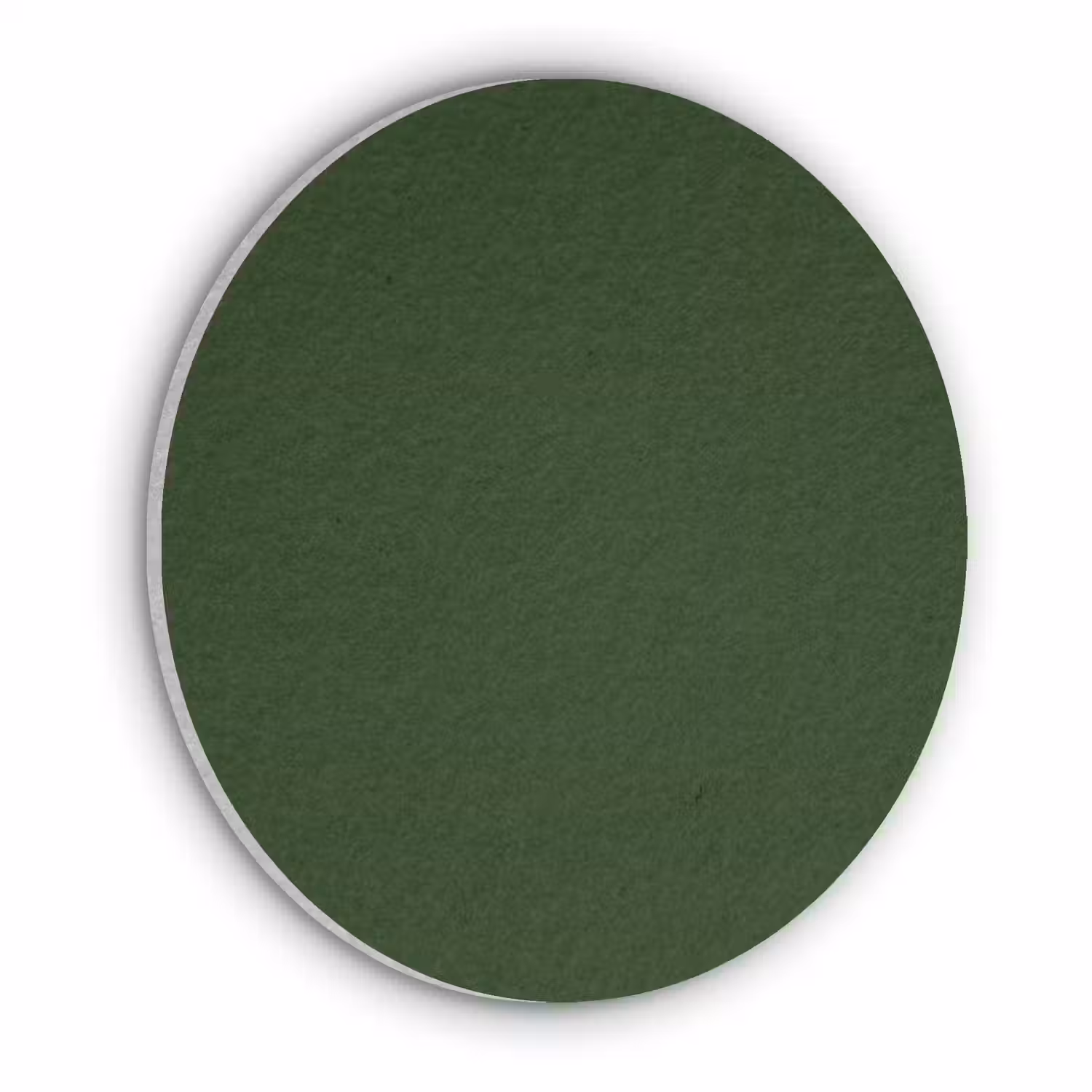Forest - Green - Groen Akoestische PET Vilt - Rond klein 838 -3d