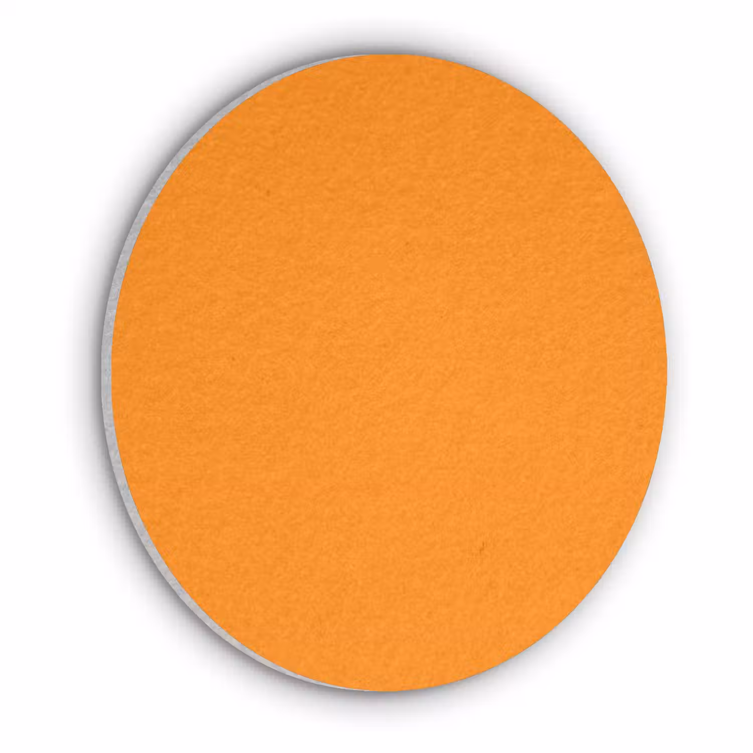 Marigold - Glow - Oranje Akoestische PET Vilt - Rond klein 838 -3d