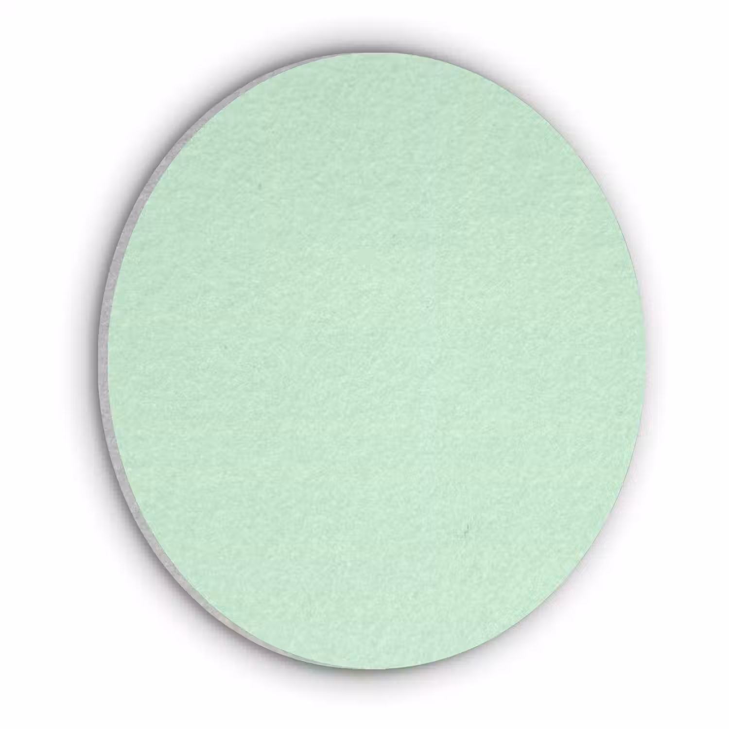 Pale - Mint - Groen Akoestische PET Vilt - Rond klein 838 -3d