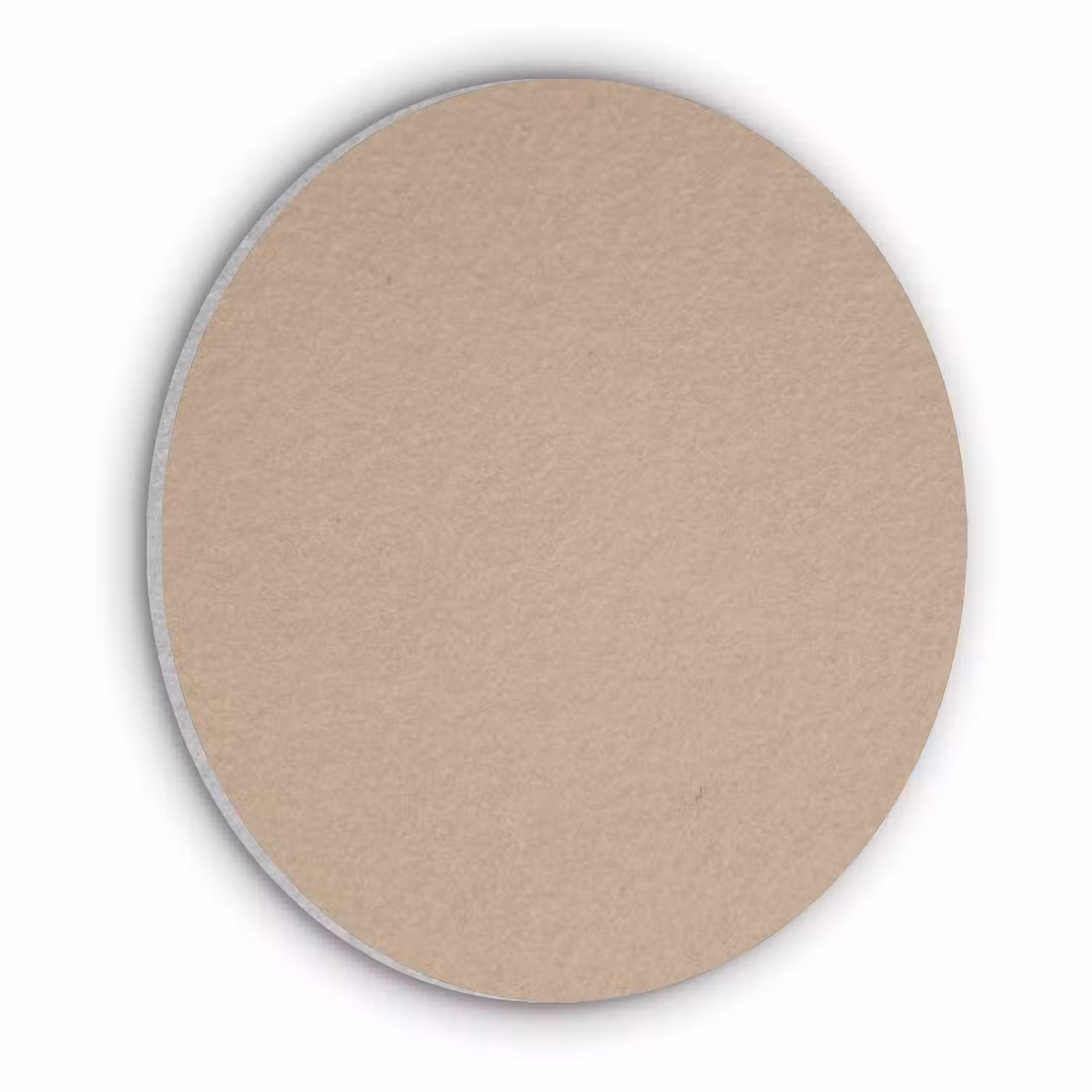 Soft - Taupe - Bruin Akoestische PET Vilt - Rond klein 838 -3d