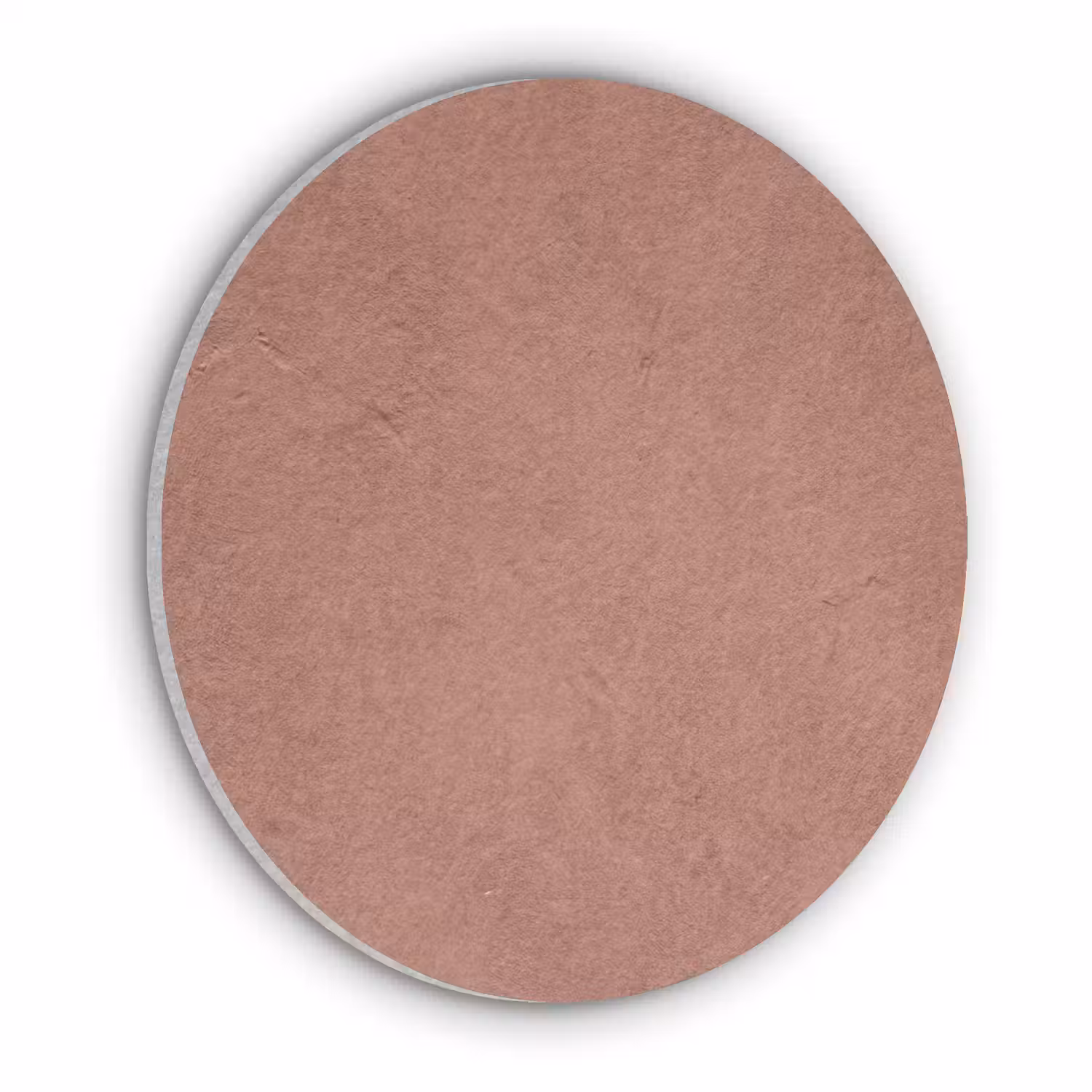 Textuur - Roodbruin - Grof - Modern Akoestische PET Vilt - Rond klein -3d