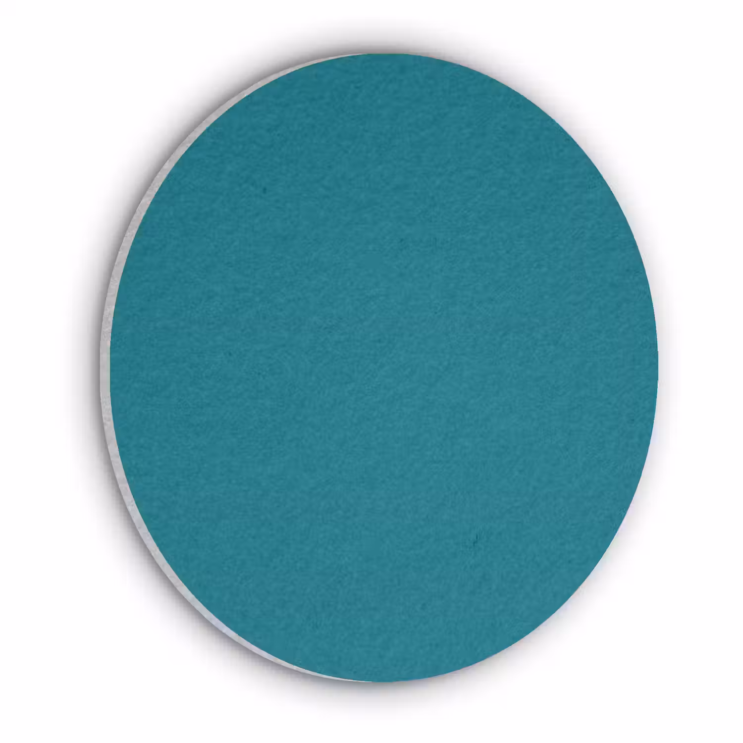 Tropical - Peacock - Blauw Akoestische PET Vilt - Rond klein 838 -3d