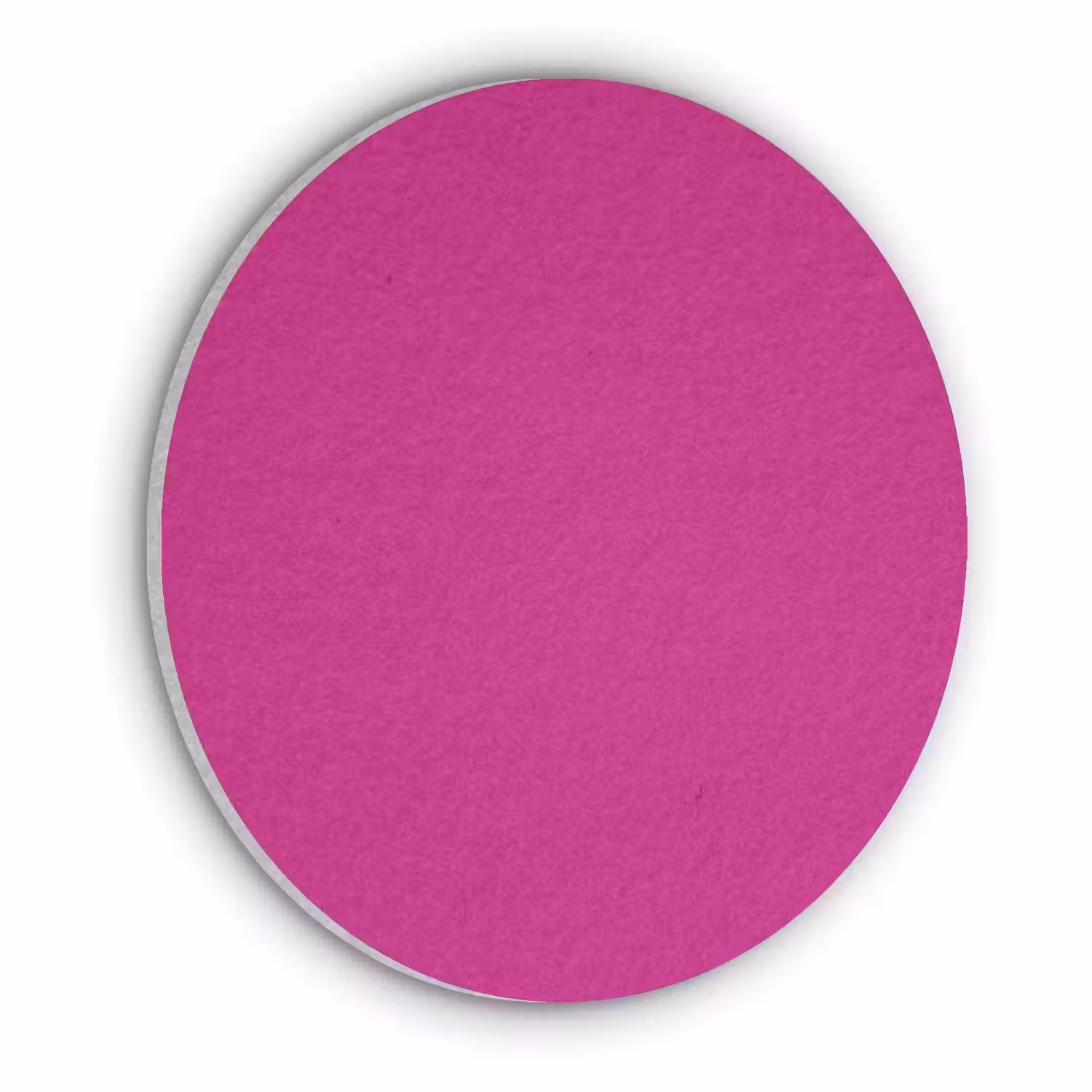 Velvet - Magenta - Roze Akoestische PET Vilt - Rond klein 838 -3d