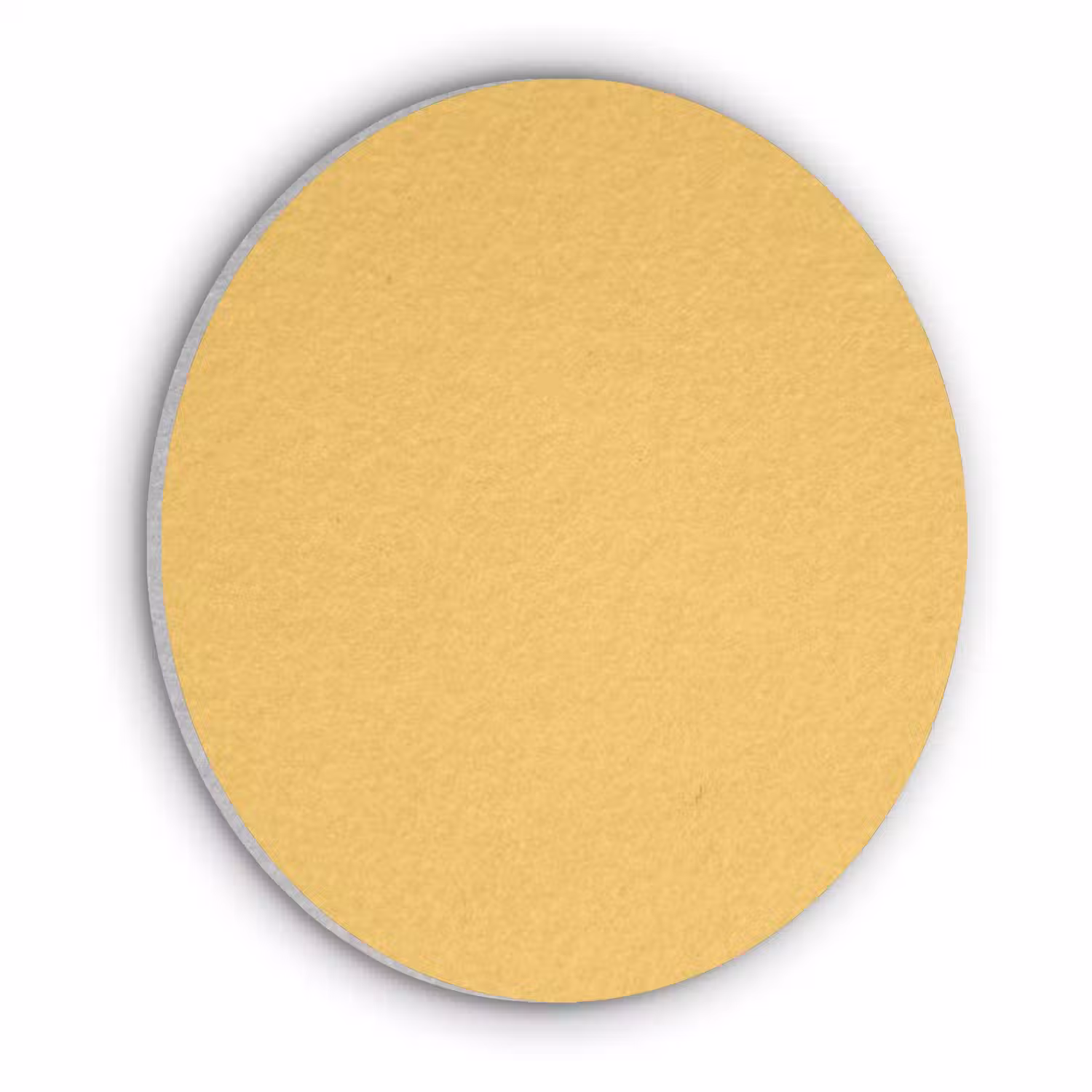 Warm - Sand - Terracotta Akoestische PET Vilt - Rond klein 838 -3d