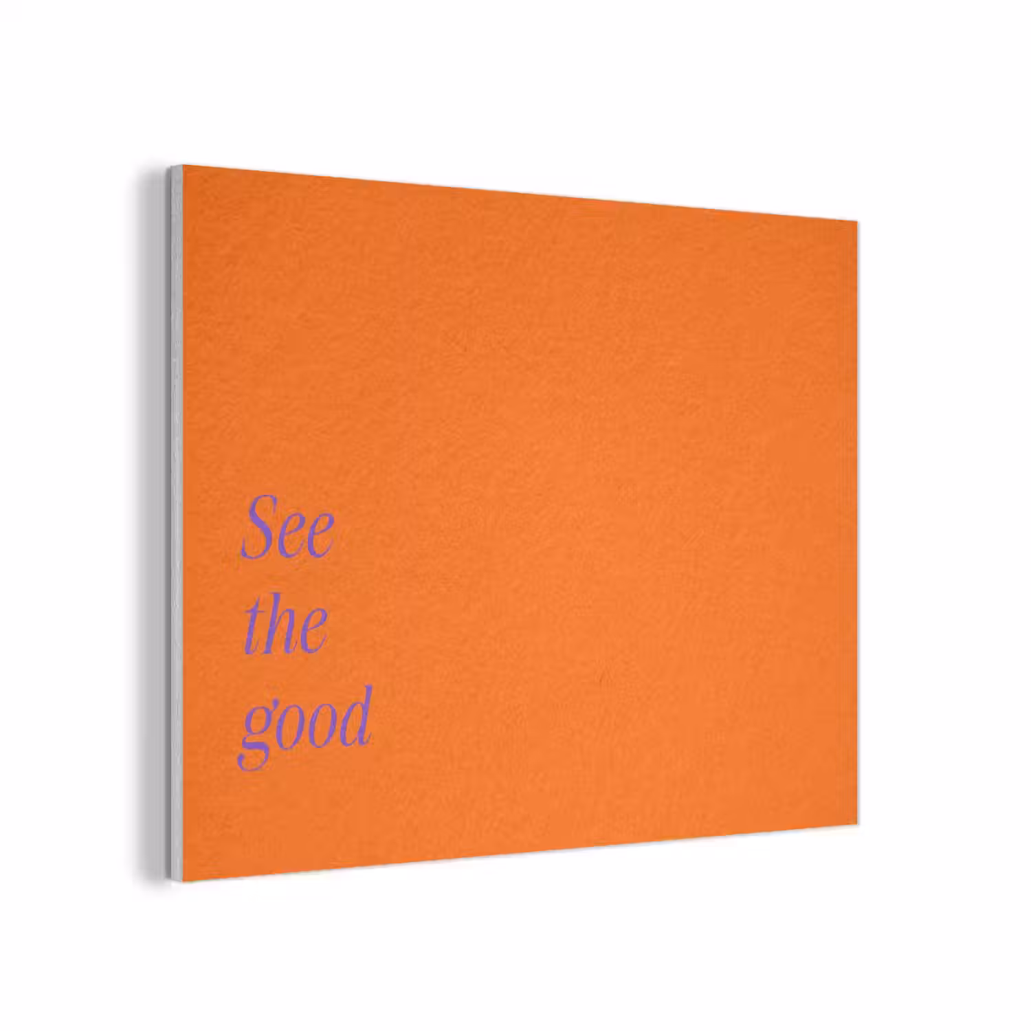 See te good - Paars - Oranje PET vilt klein -3d