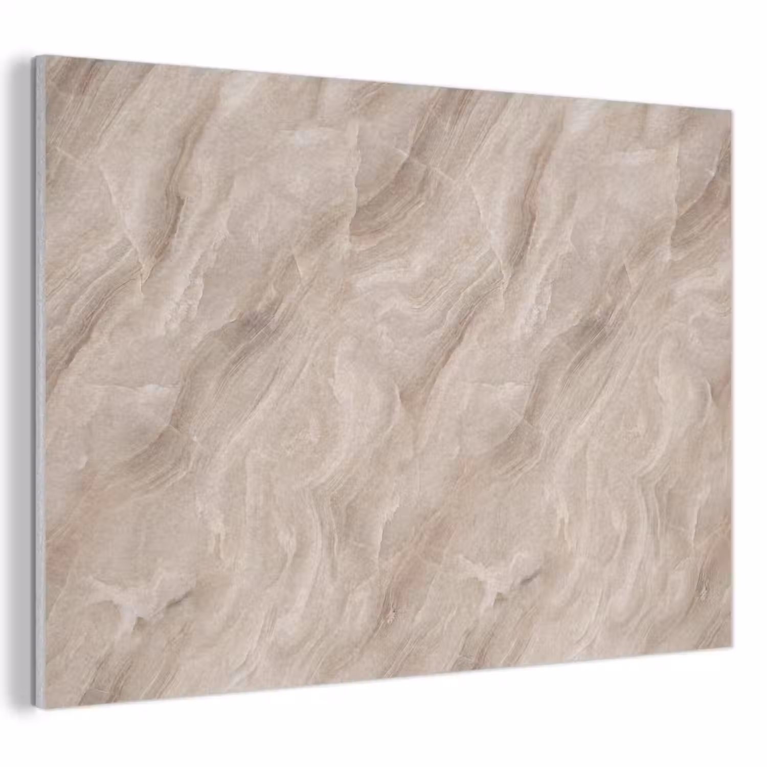 Steen - Golvend - Abstract - Beige PET vilt klein -3d