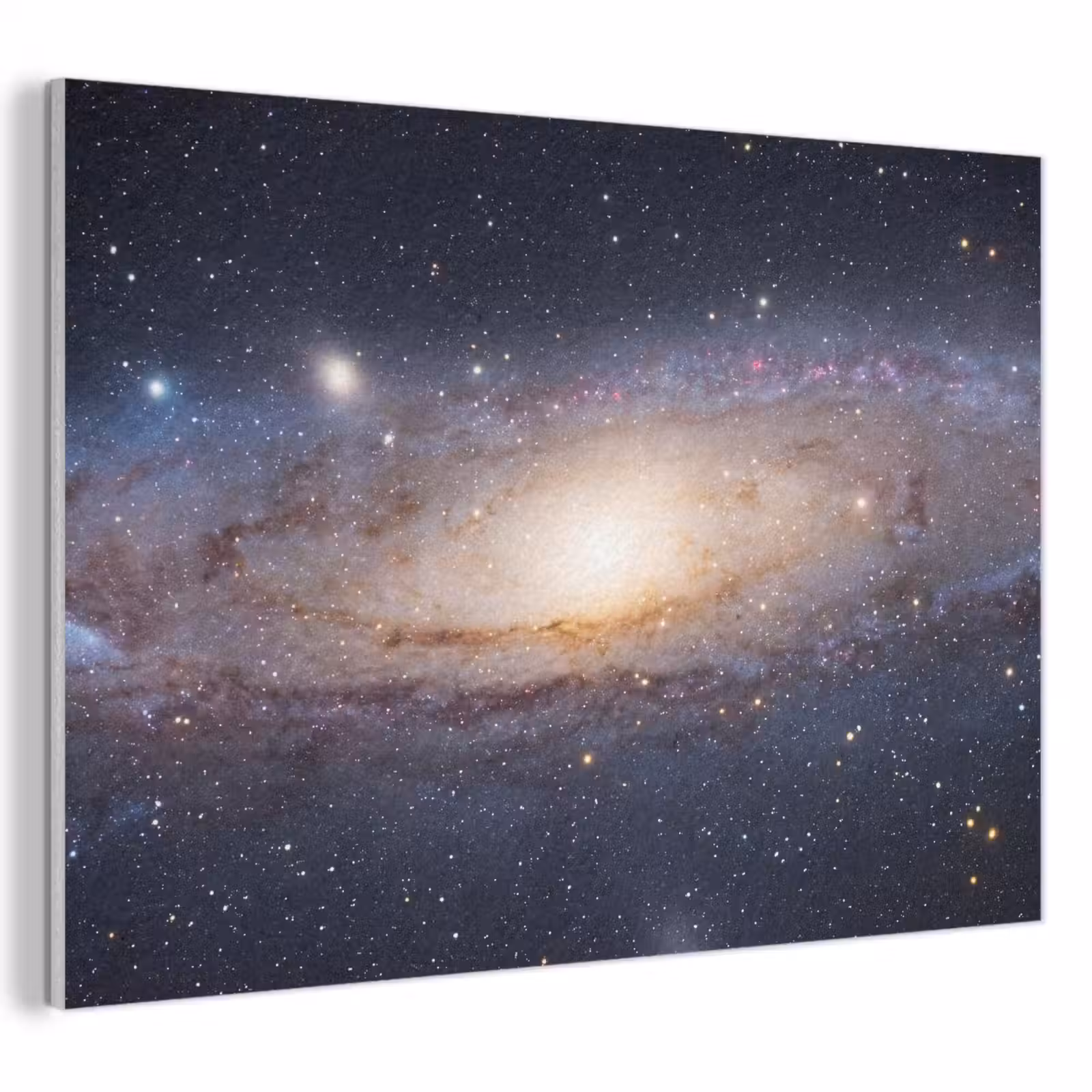 Akoestisch schilderij - Sterrenstelsel - Ruimte - Kosmos - Sterrenstelsel - Ruimte - Kosmos PET vilt klein