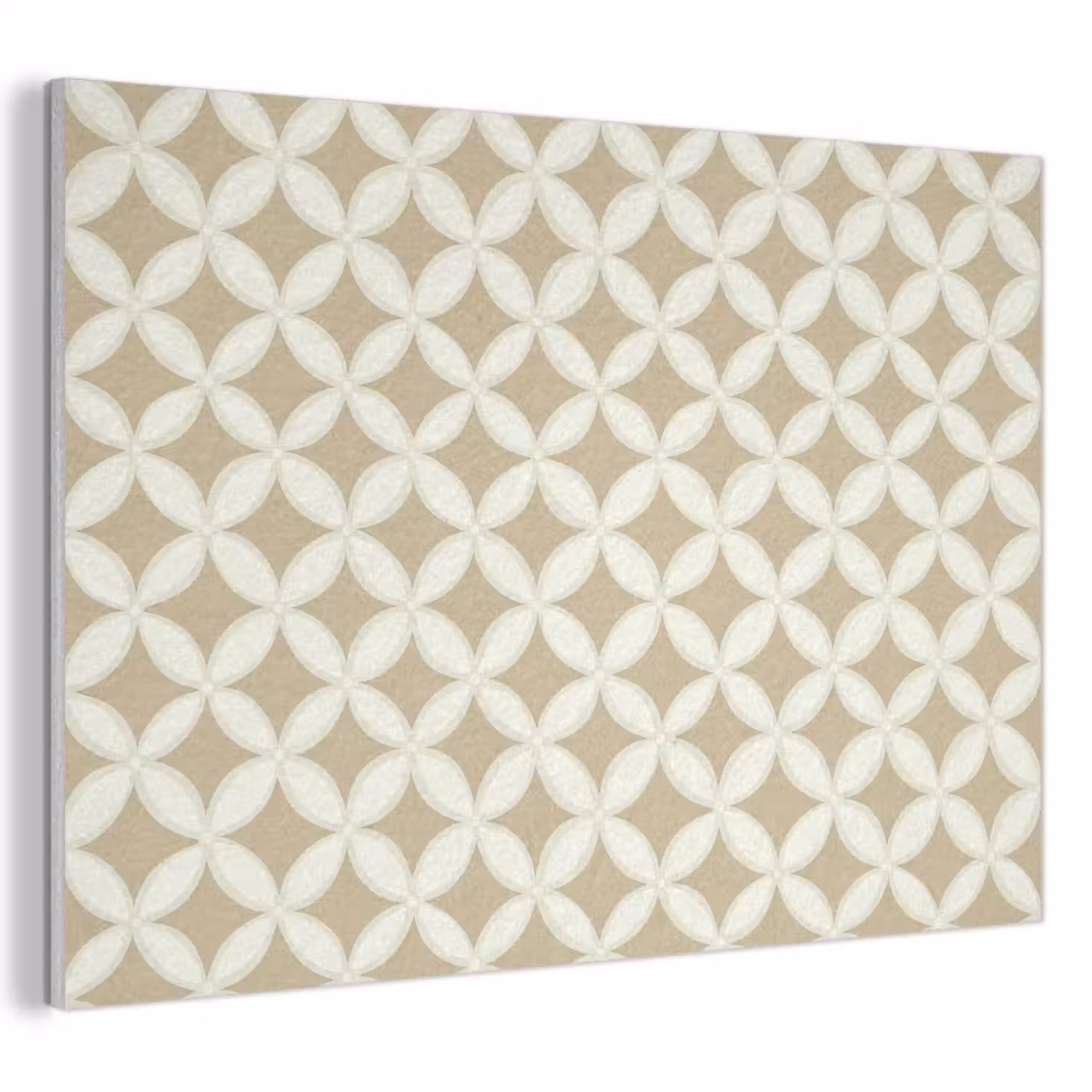 Symmetrisch - Motief - Beige PET vilt klein 837 -3d