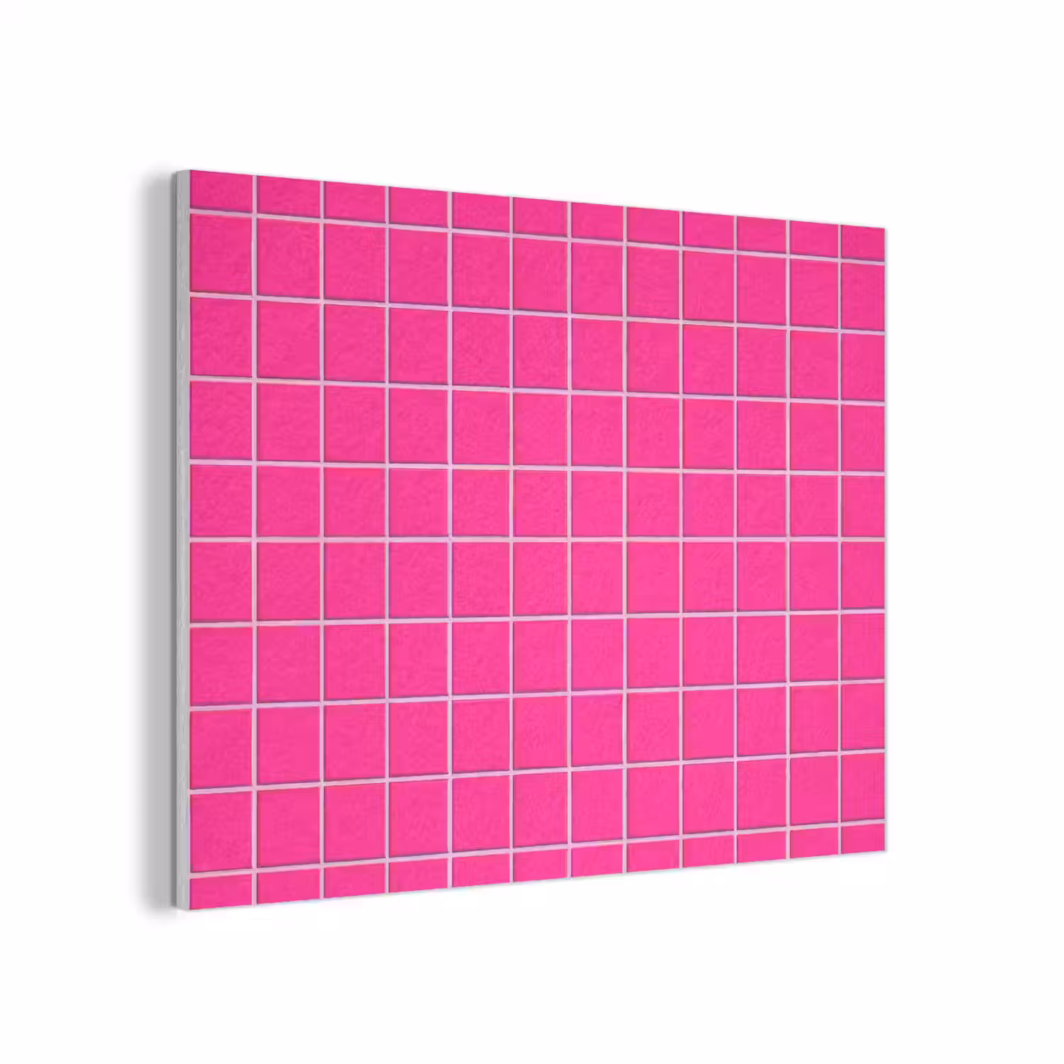 Tegels - Vierkant - Fuchsia PET vilt klein 837 -3d
